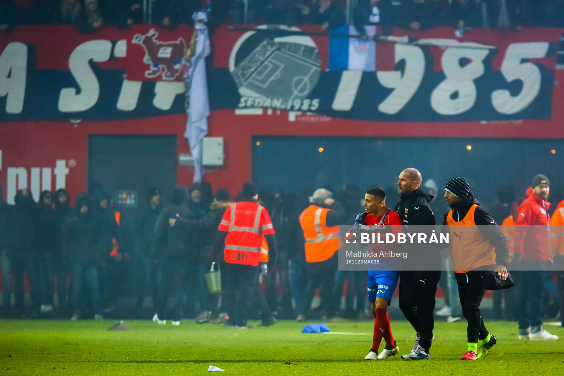 Helsingborgs Jordan Larsson irriterad på supportrar som