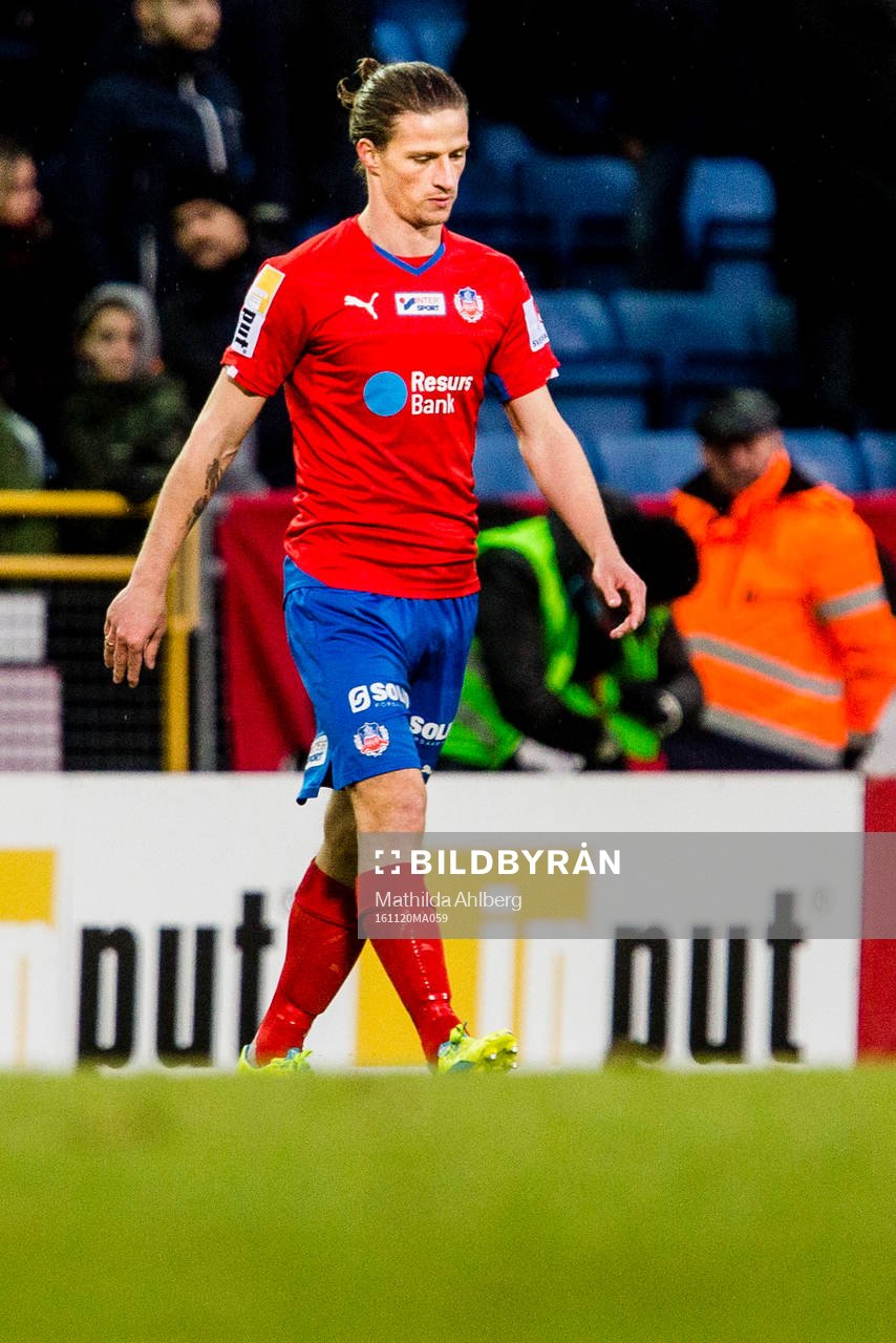 Helsingborgs Jesper Lange deppar