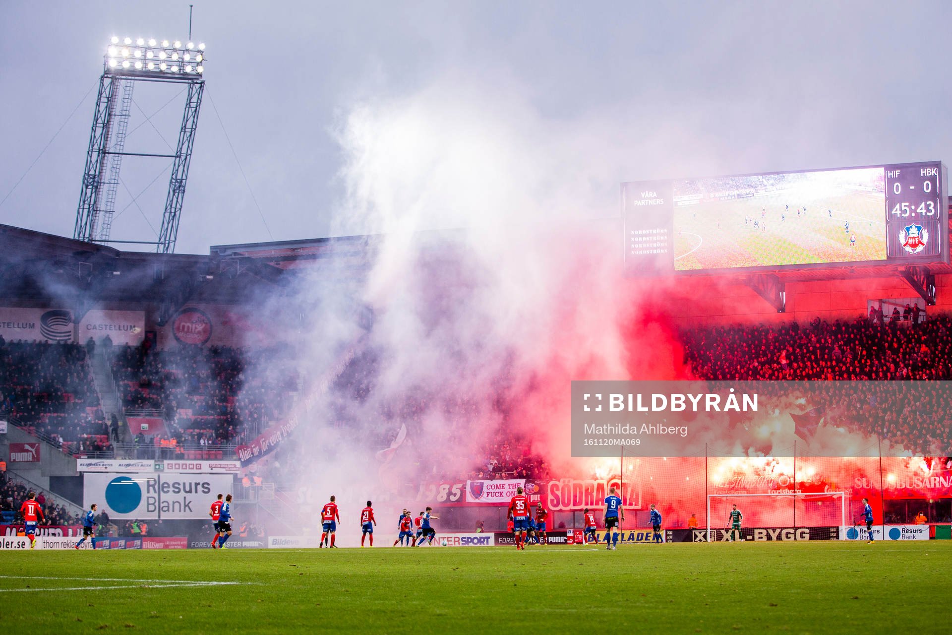 Helsingborgs klacken tänder bengaler
