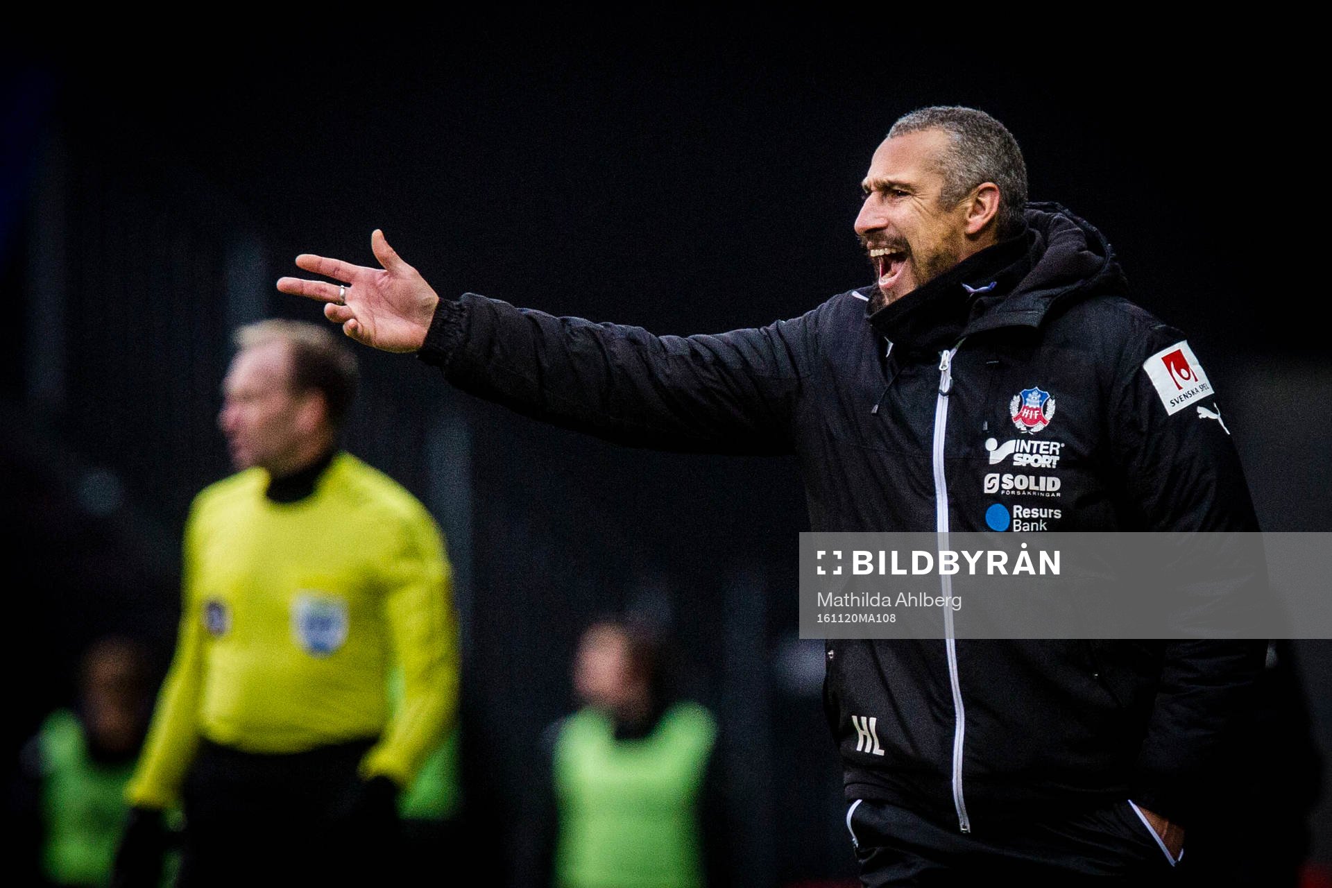 Helsingborgs manager Henrik Larsson