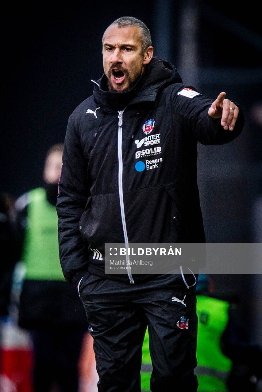 Helsingborgs manager Henrik Larsson