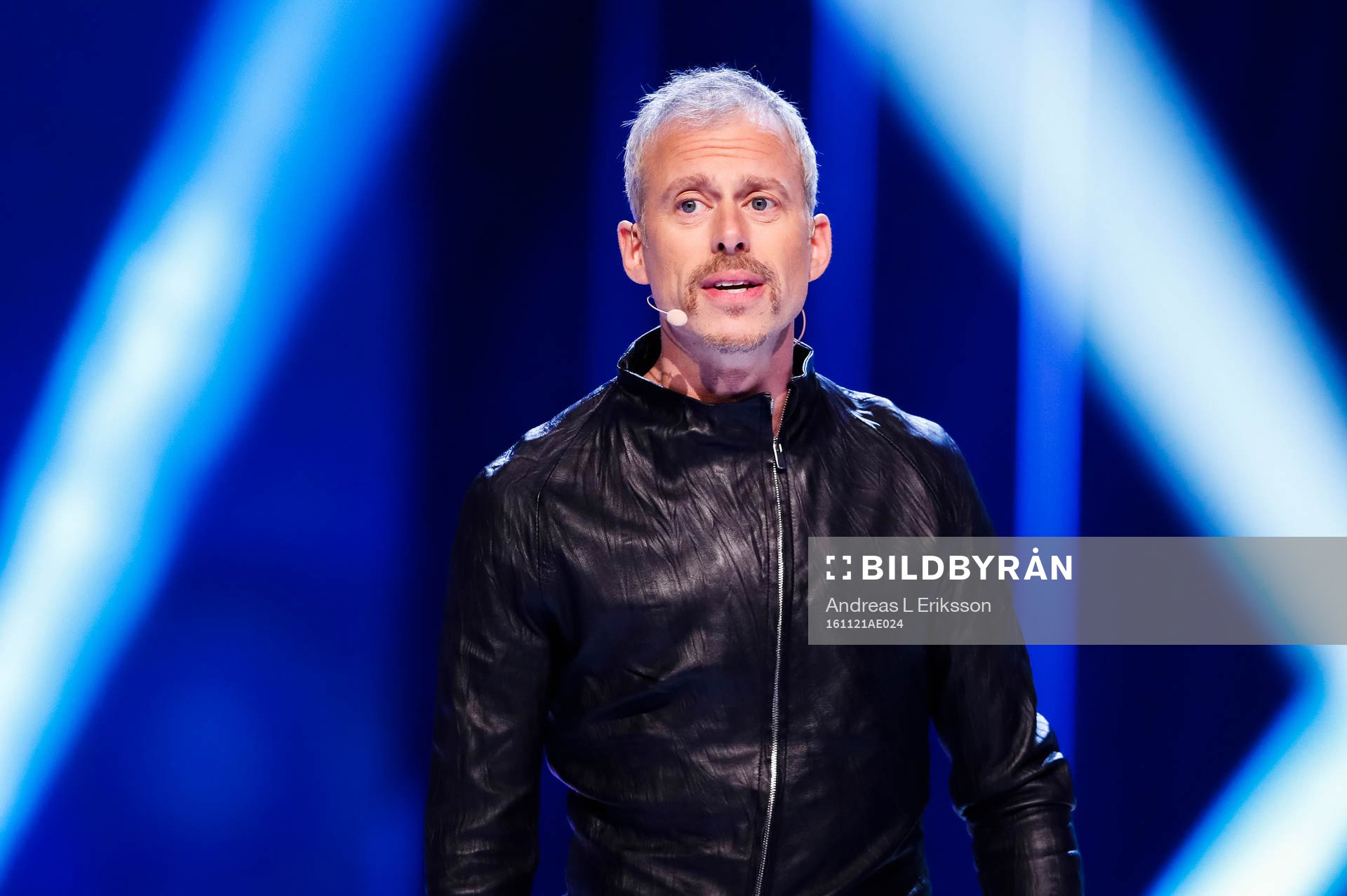 Konferencier Fredrik Berling