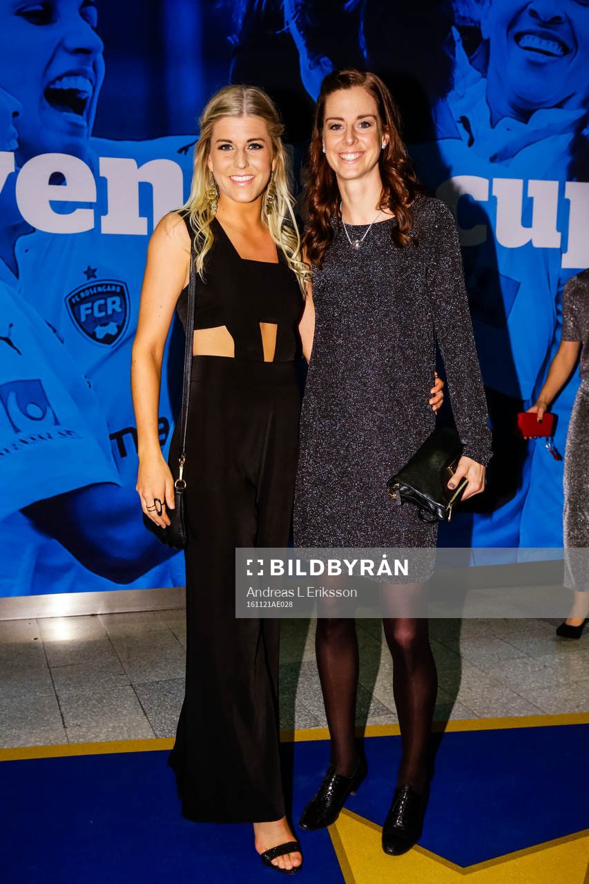 Olivia Schough och Lotta Schelin