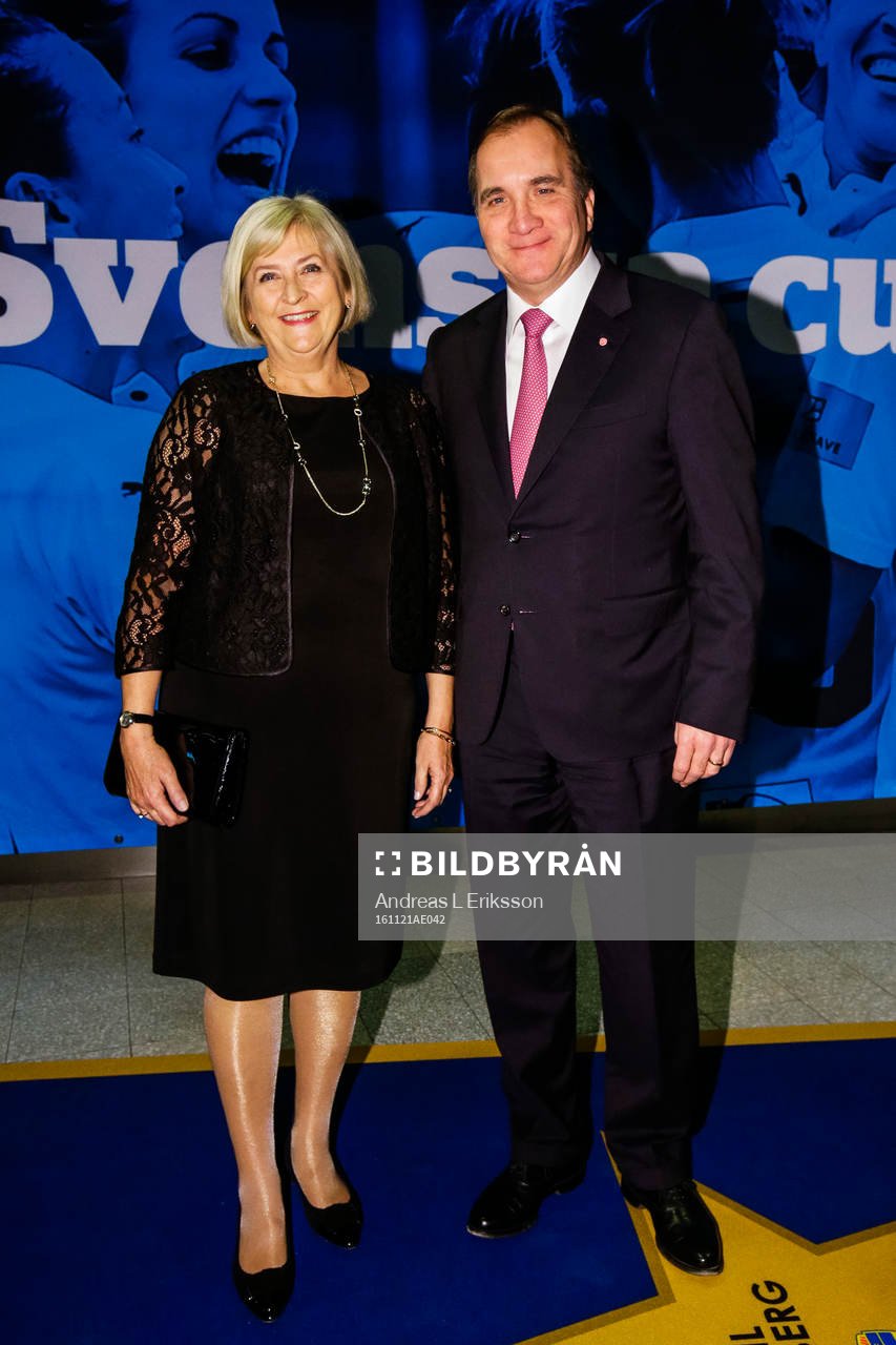 Stefan Löfven, Statsminister, med fru