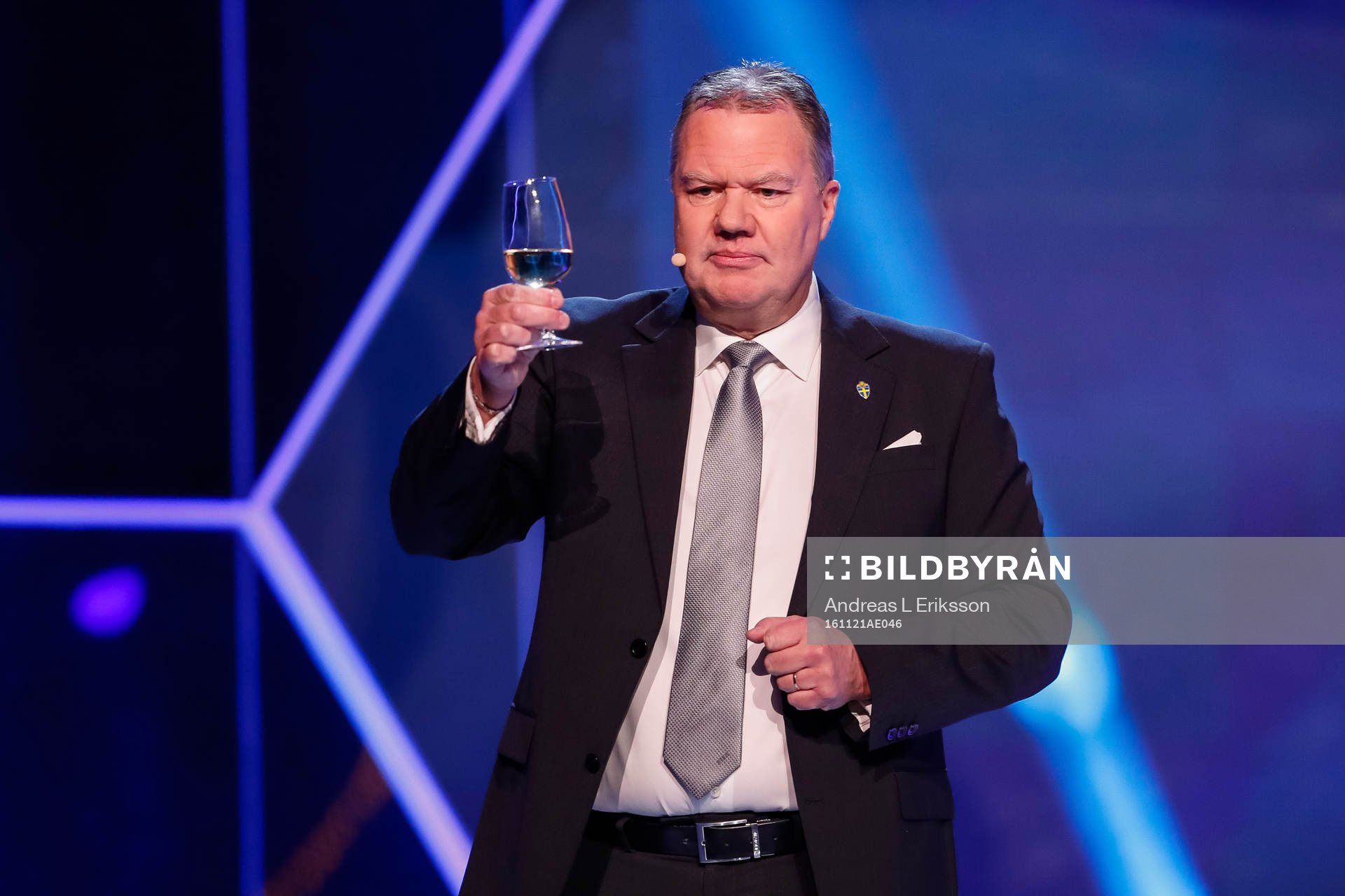 Karl-Erik Nilsson, ordförande för Svenska