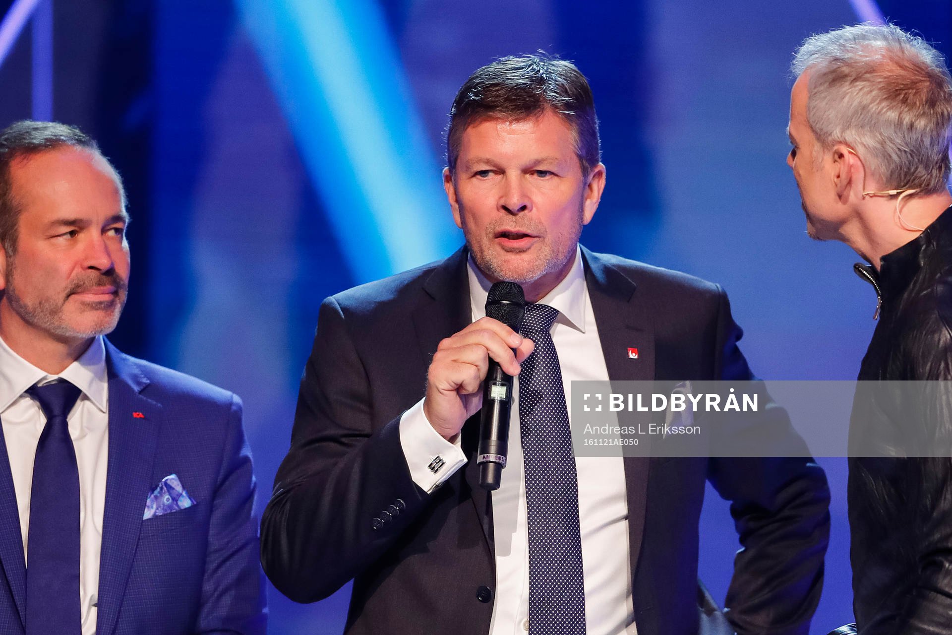 Håkan Sjöstrand, och Lennart Käll pratar om projektet