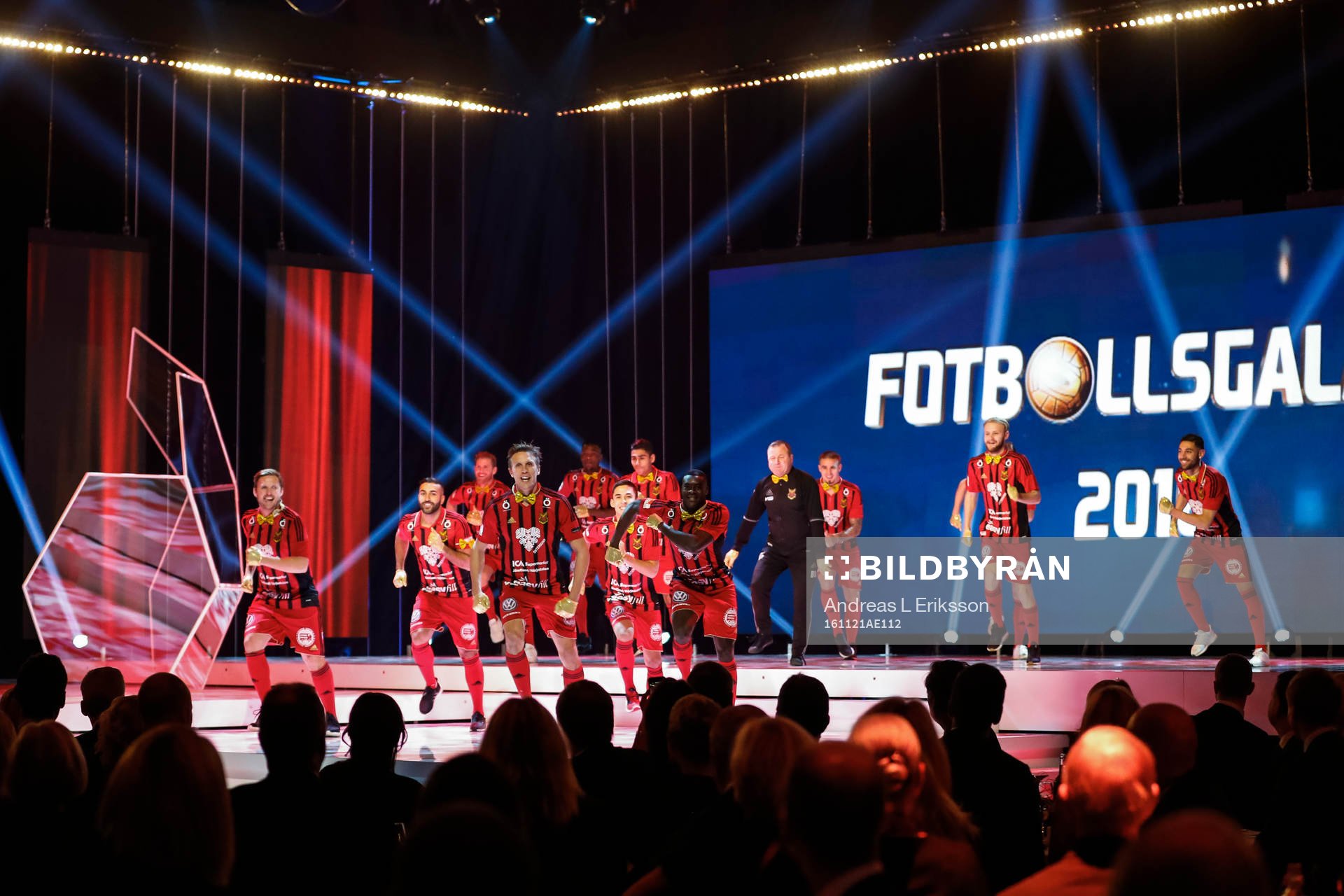 Östersund FK med scenshow