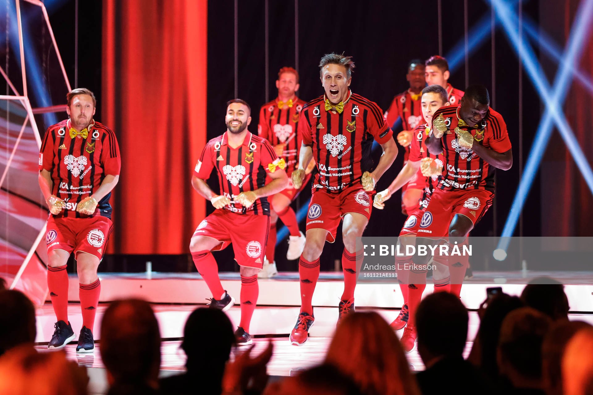 Östersund FK med scenshow