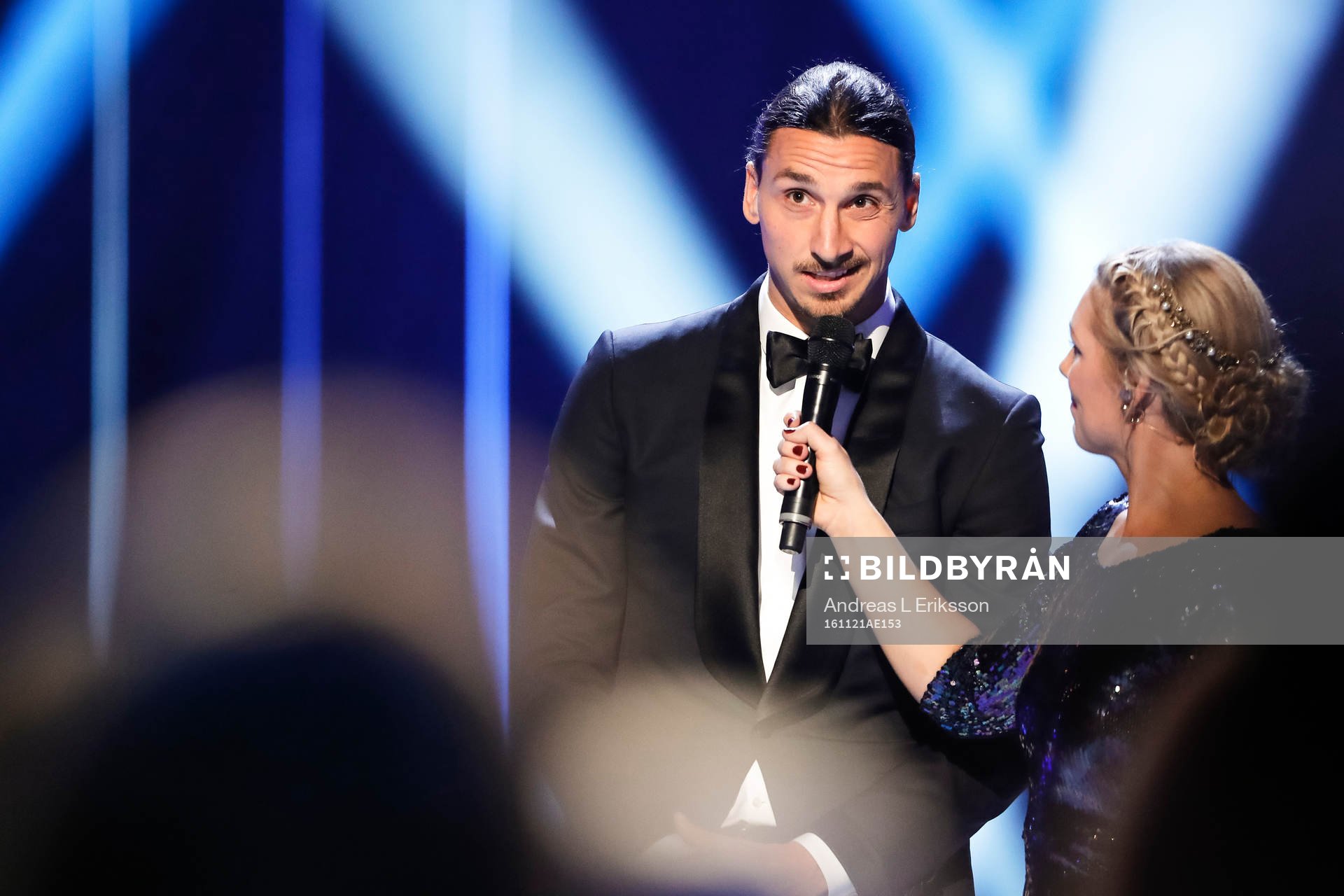 Zlatan Ibrahimovic och Anna Brolin