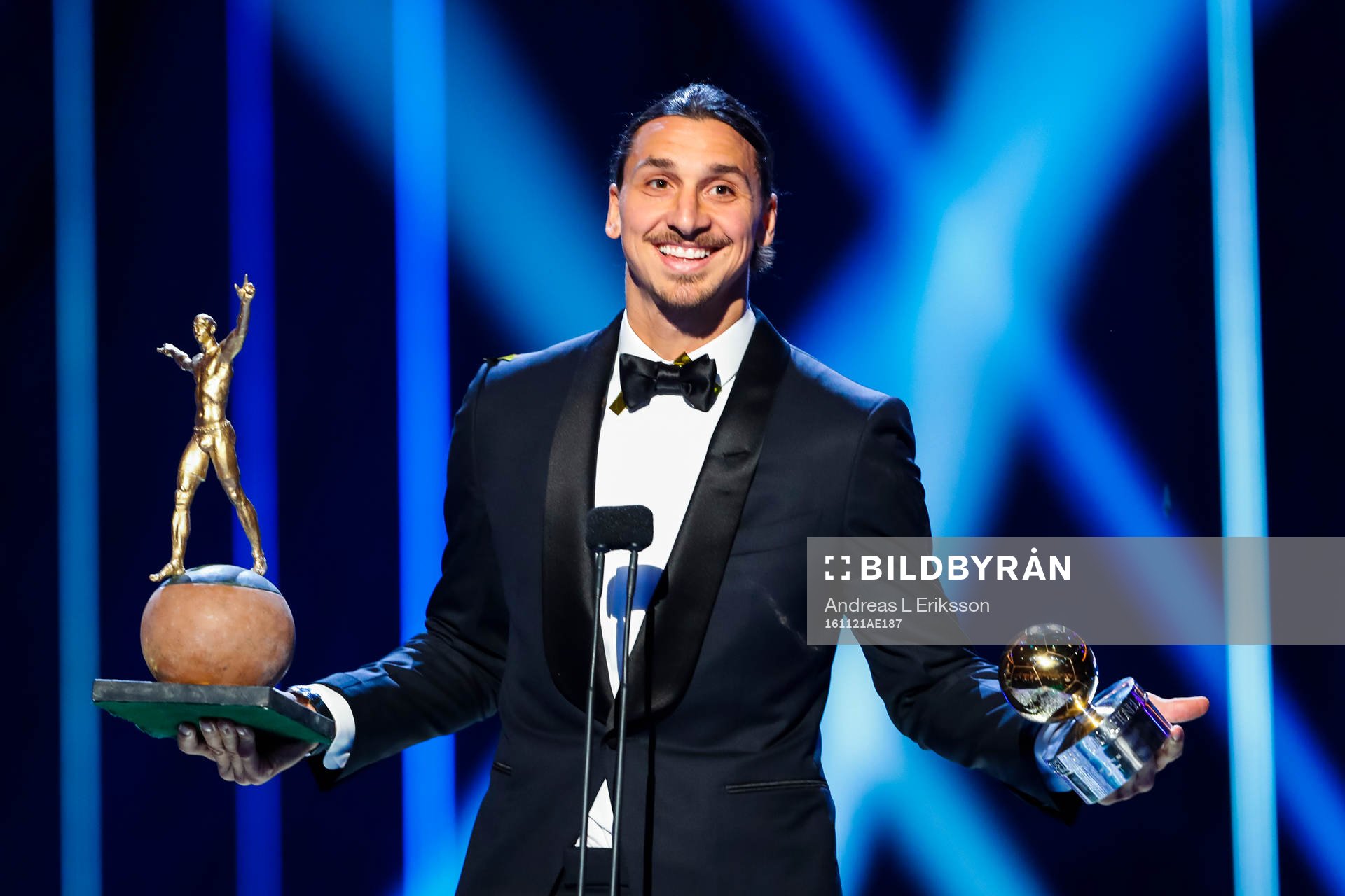 Zlatan Ibrahimovic, vinnare av Guldbollen