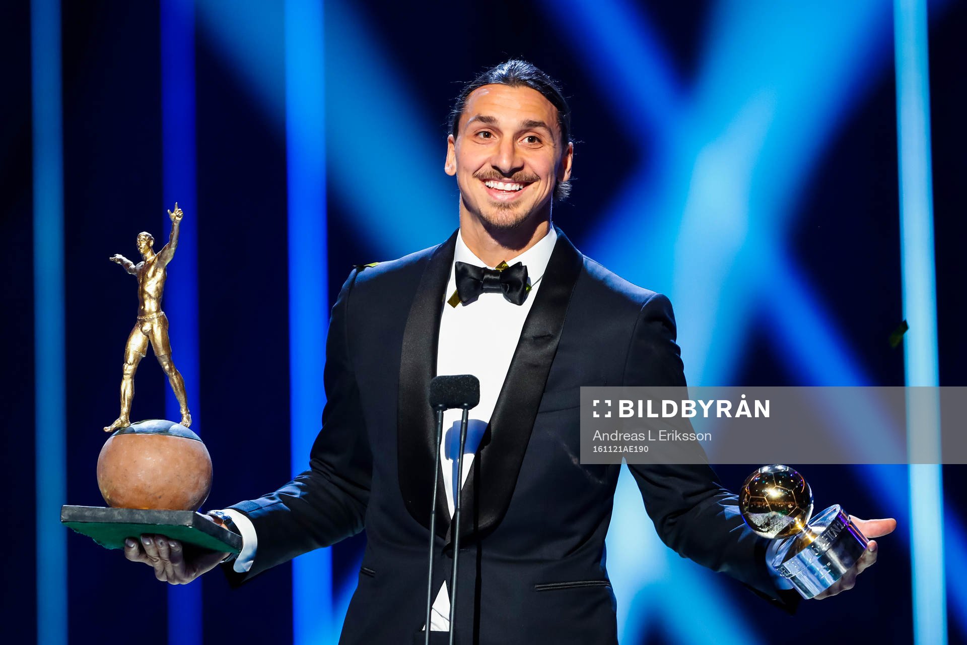 Zlatan Ibrahimovic, vinnare av Guldbollen