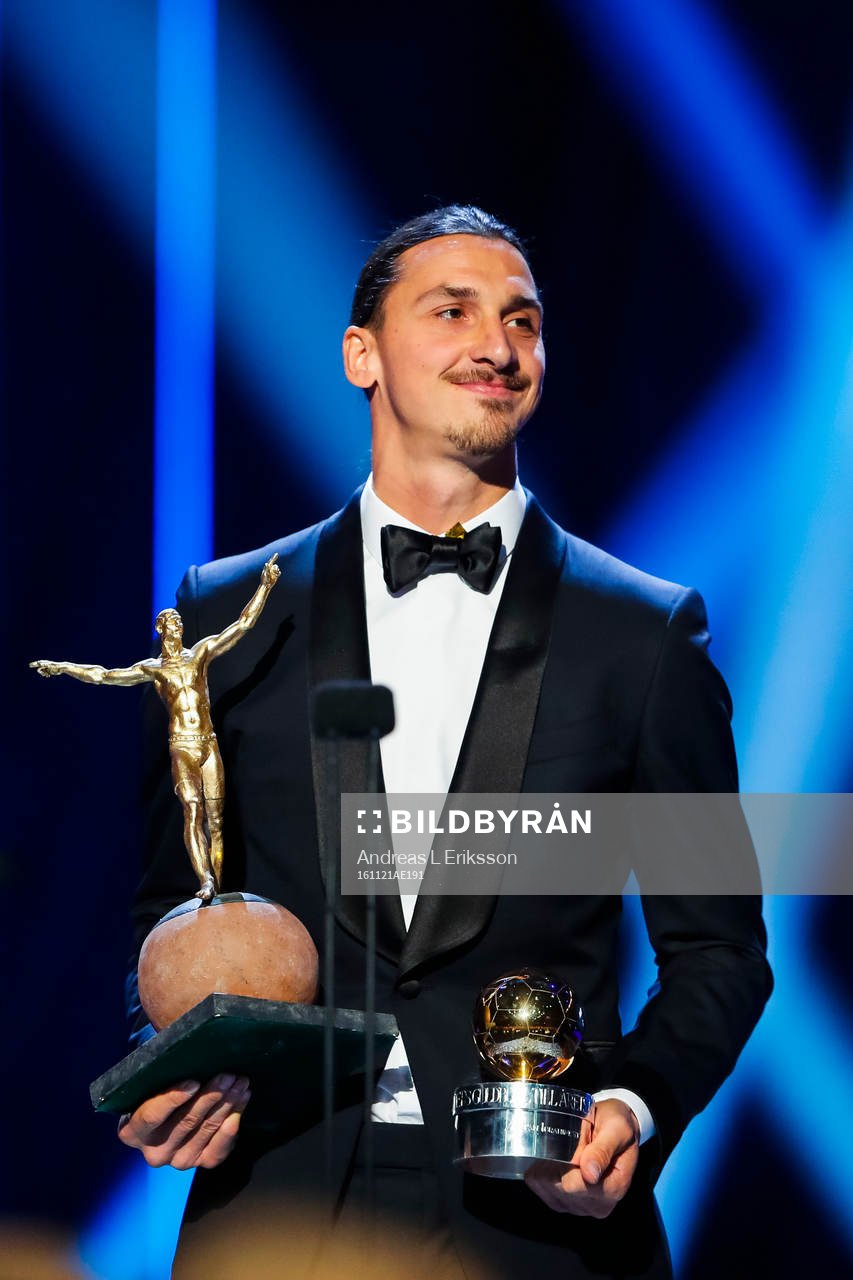Zlatan Ibrahimovic, vinnare av Guldbollen