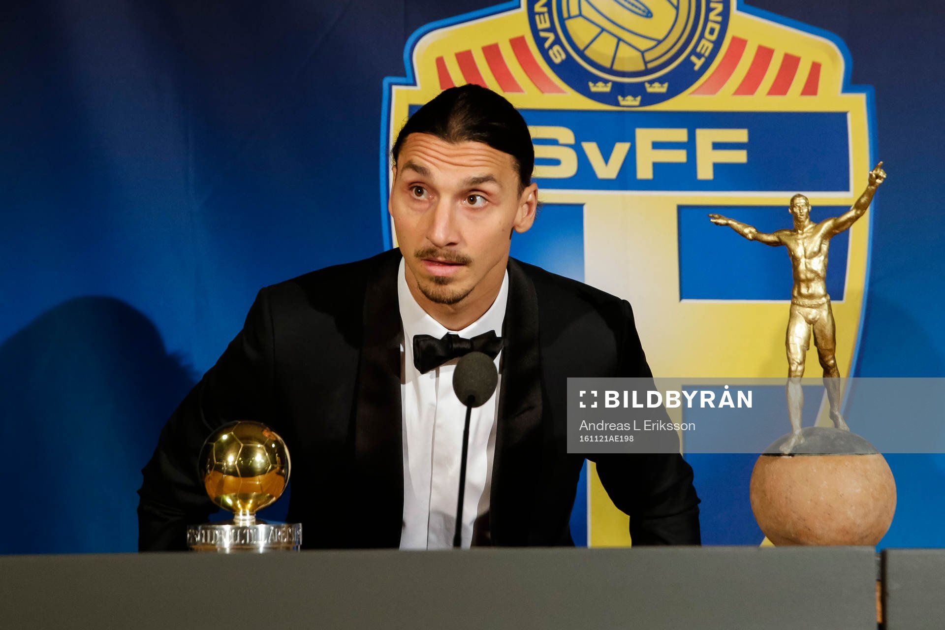 Zlatan Ibrahimovic, vinnare av Guldbollen