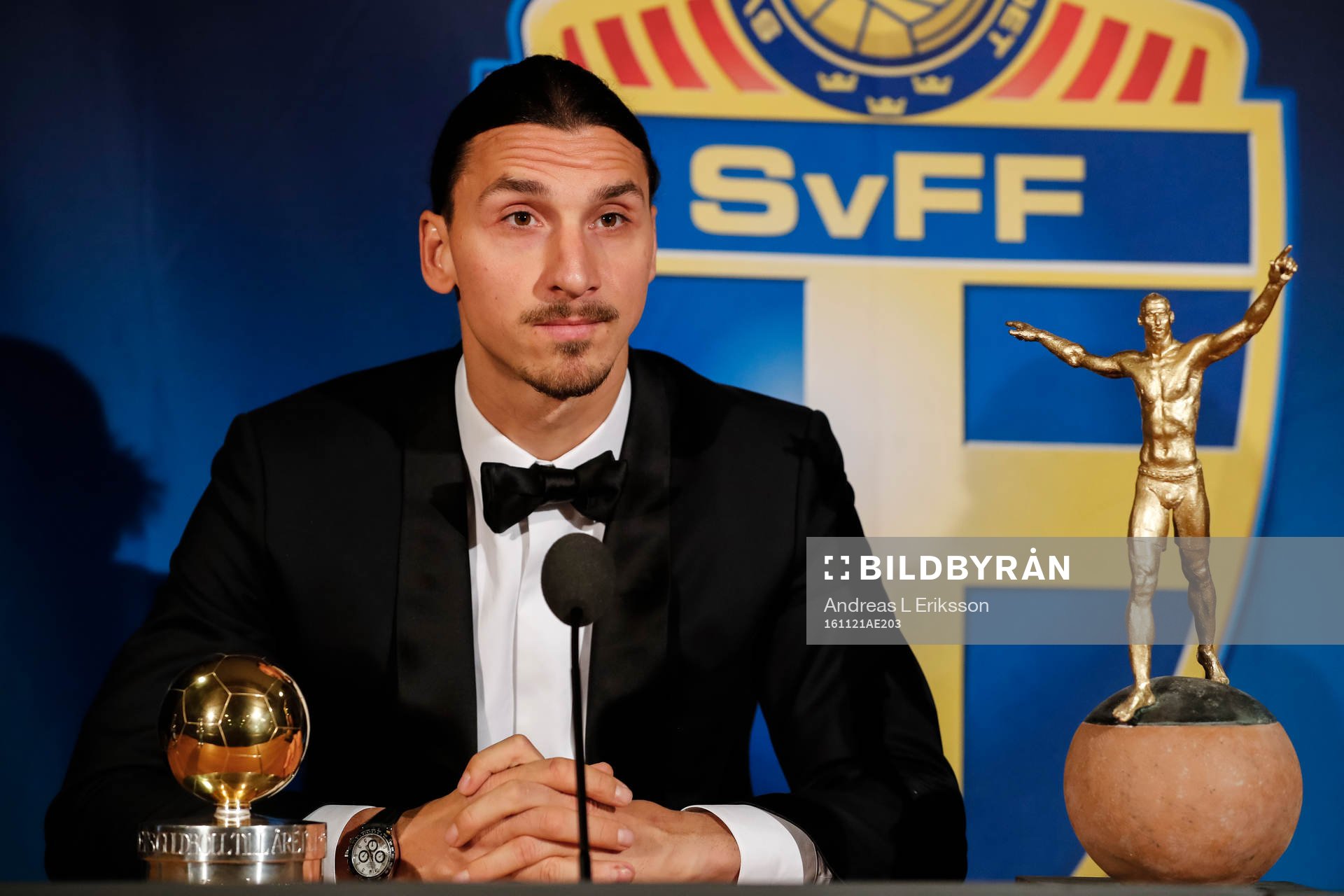 Zlatan Ibrahimovic, vinnare av Guldbollen