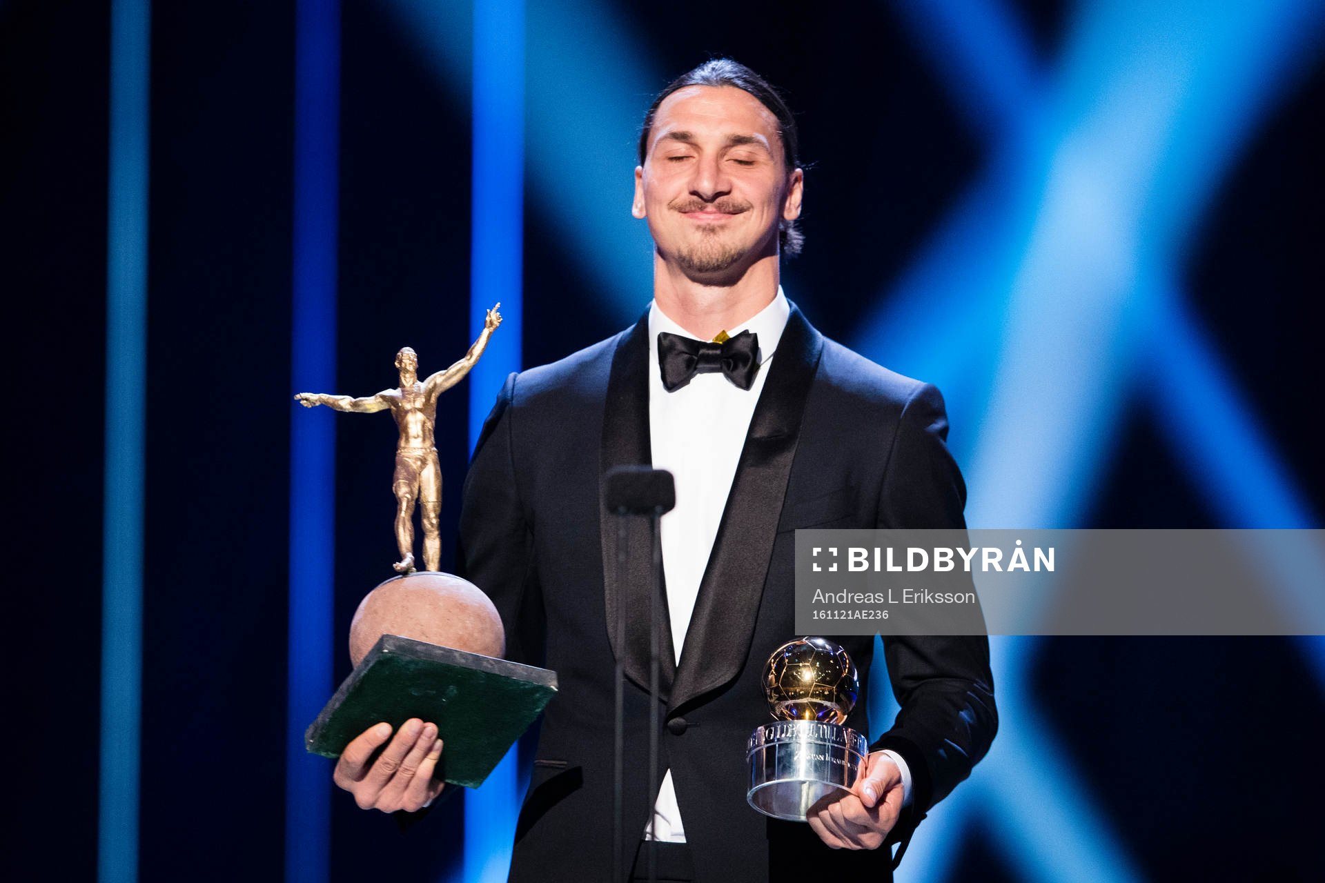 Zlatan Ibrahimovic, vinnare av Guldbollen