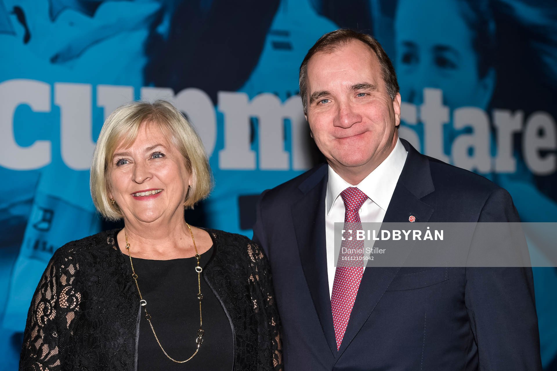 Stefan Löfven, Statsminister, med fru Ulla Löfven