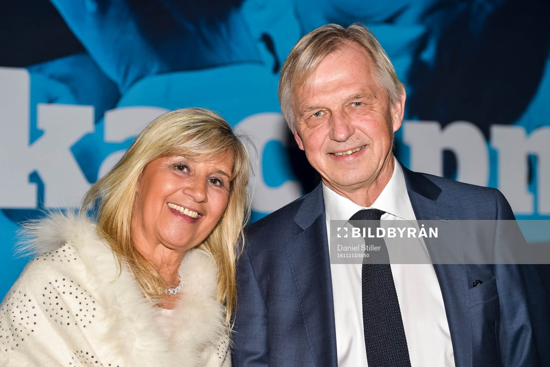 Lars Richt, Landslagschef, med fru