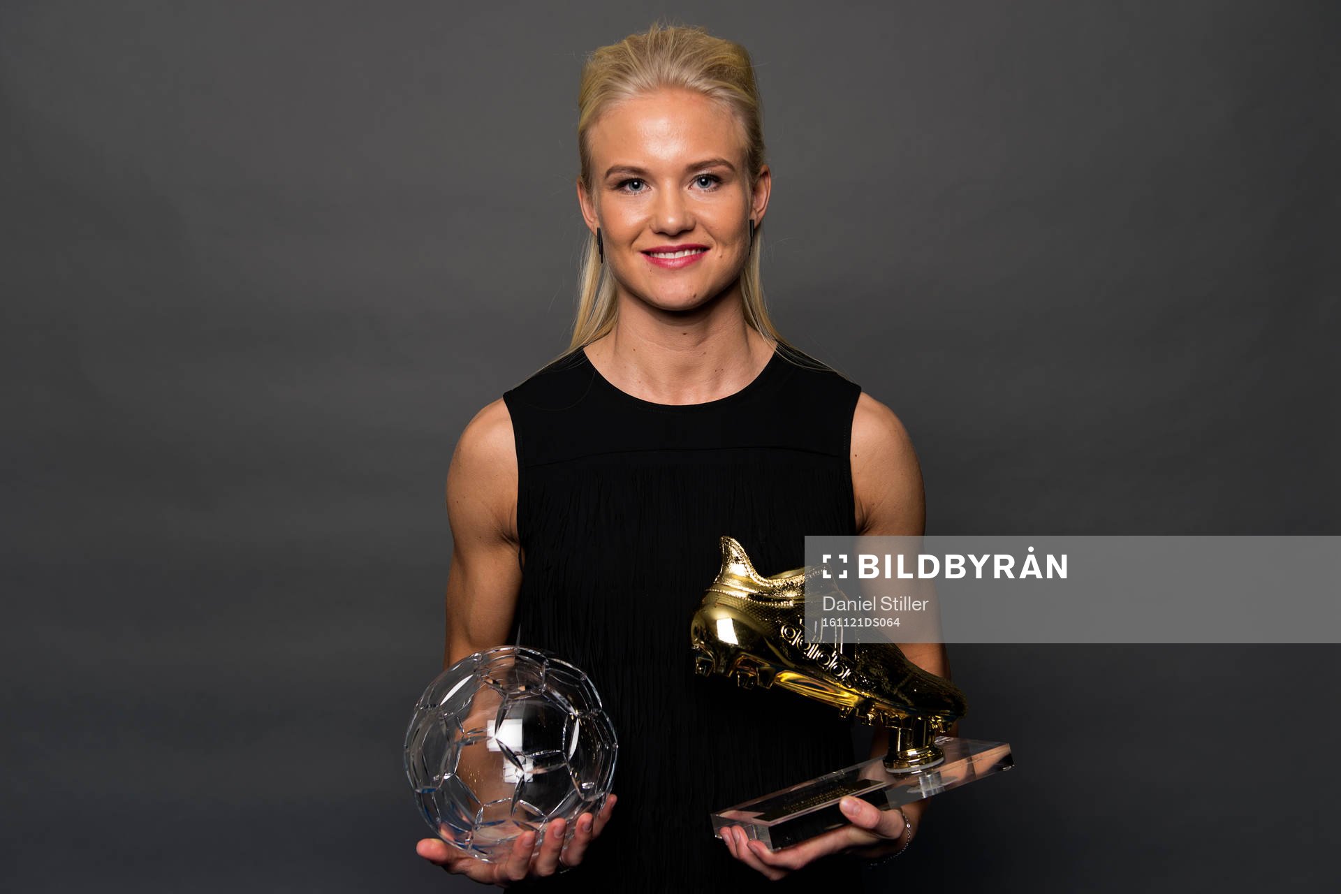 Linköpings Pernille Harder med priserna för