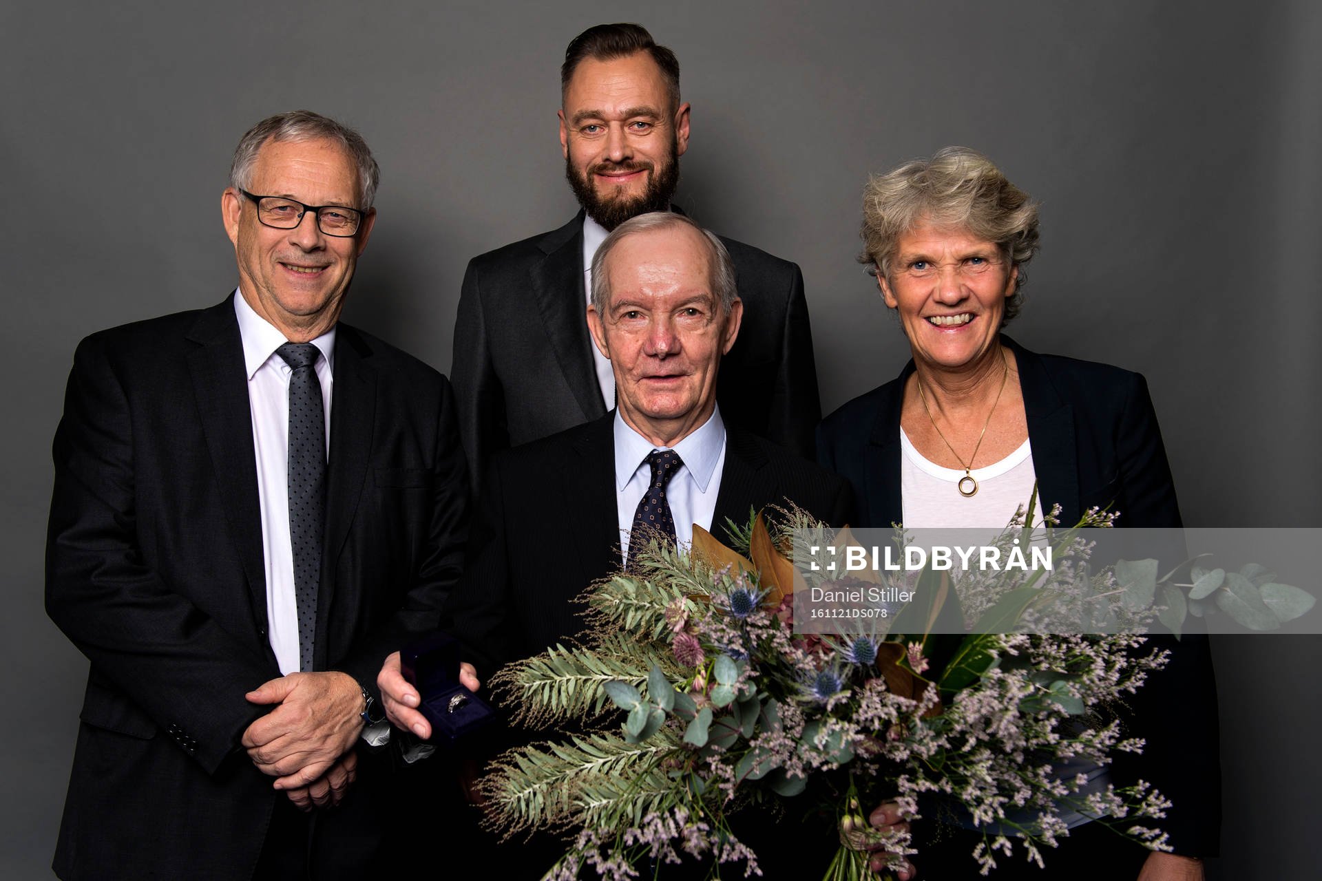 Tord Grip med Fotbollskanalens Hederspris