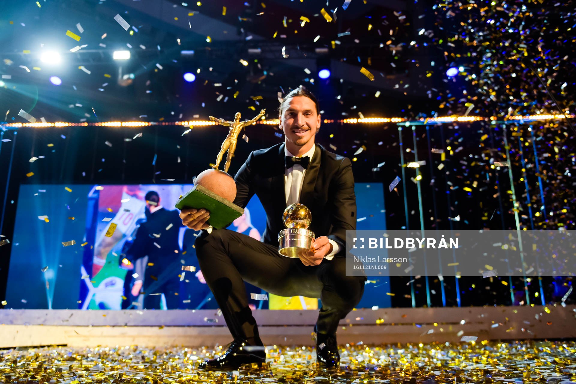 Zlatan Ibrahimovic, vinnare av Guldbollen