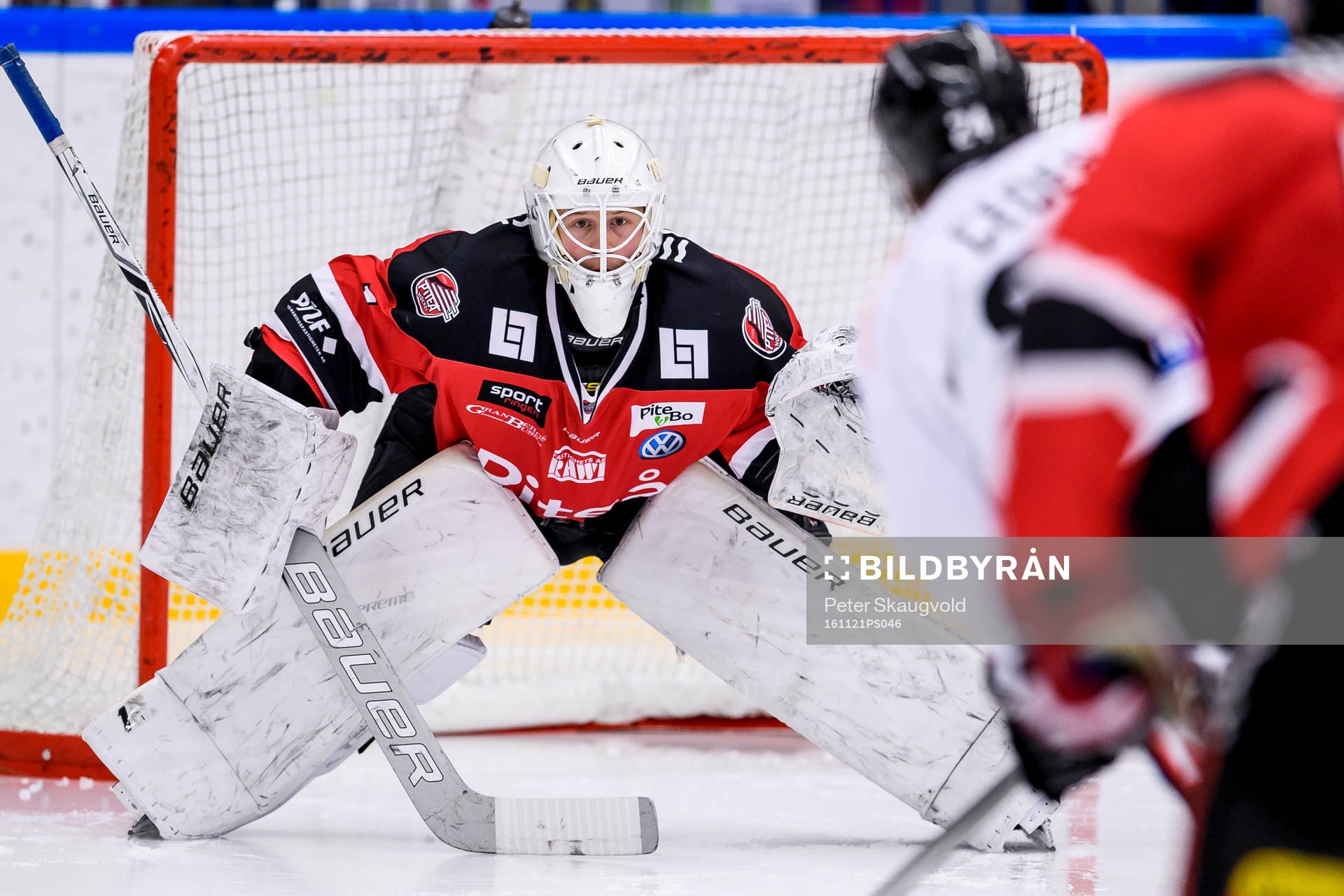 Piteås målvakt Joel Vännström