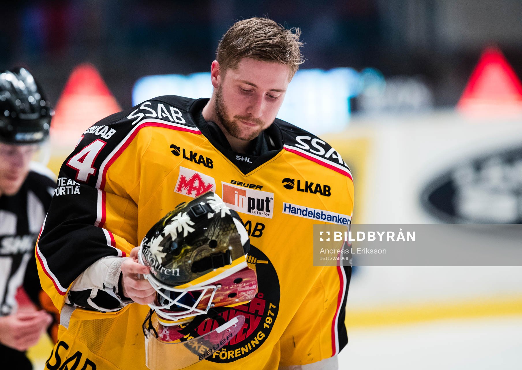 Luleås målvakt Joel Lassinatti