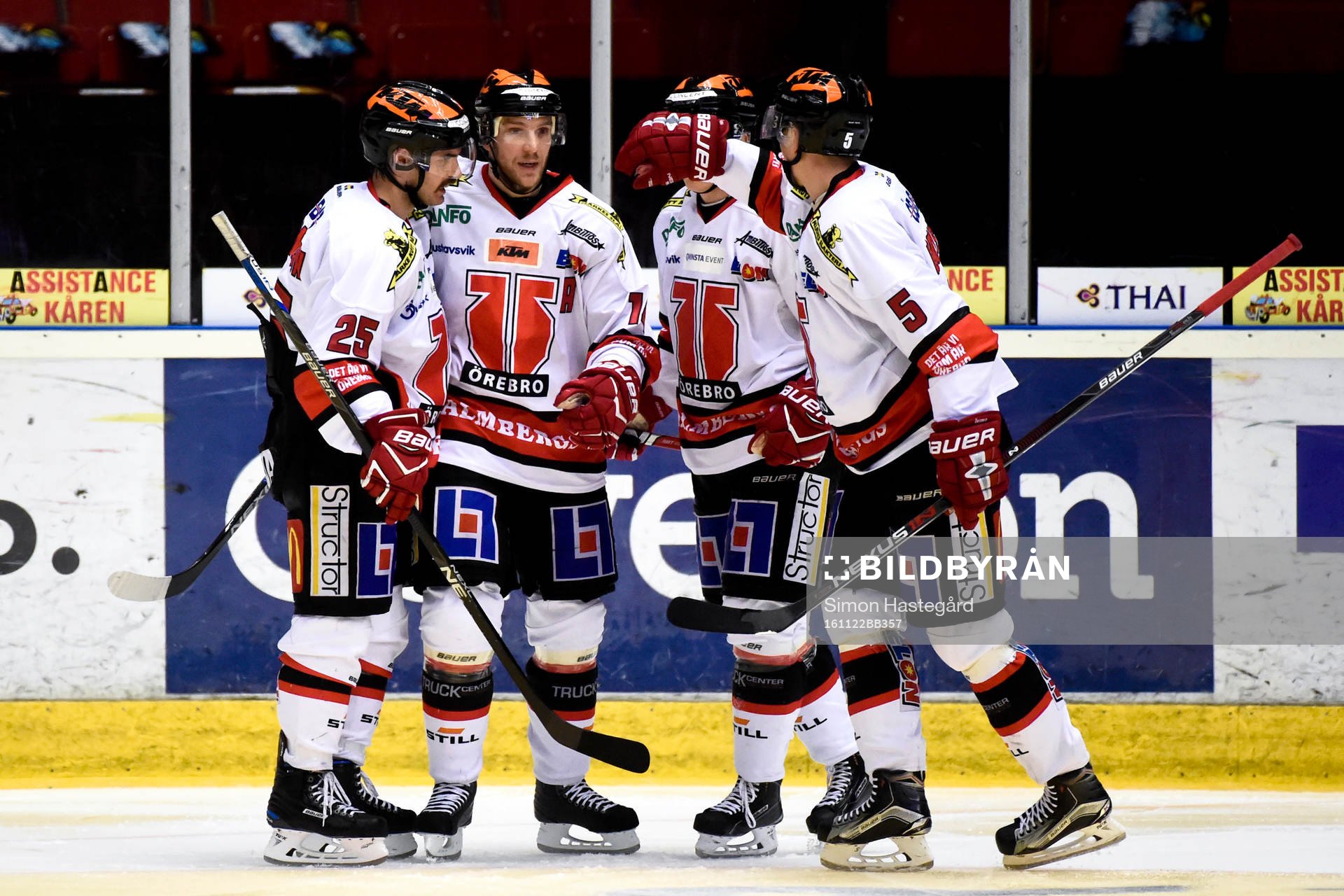 Örebros Martin Johansson, Tom Wandell och Gustav