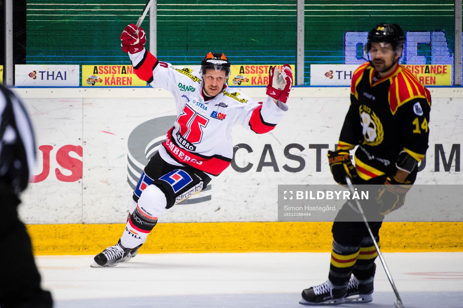 Örebros Marcus Weinstock jublar