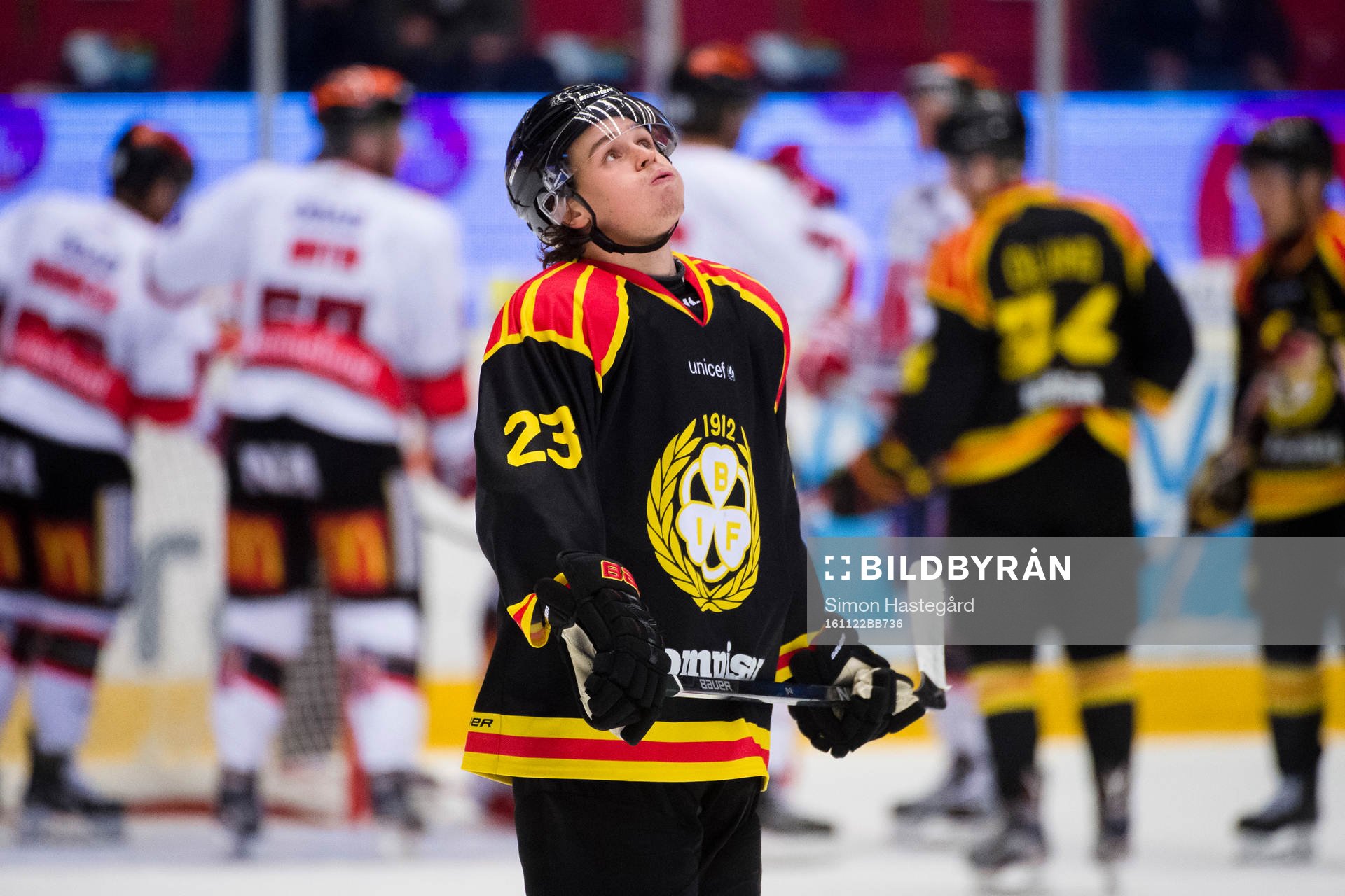 Brynäs Lucas Carlsson deppar