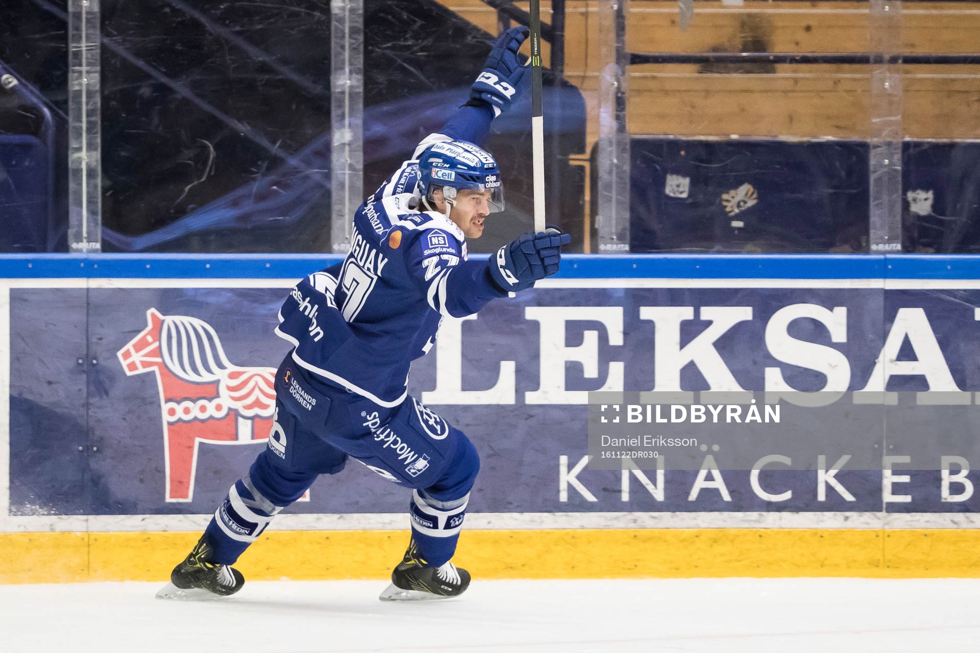 Leksands Eric Castonguay jublar
