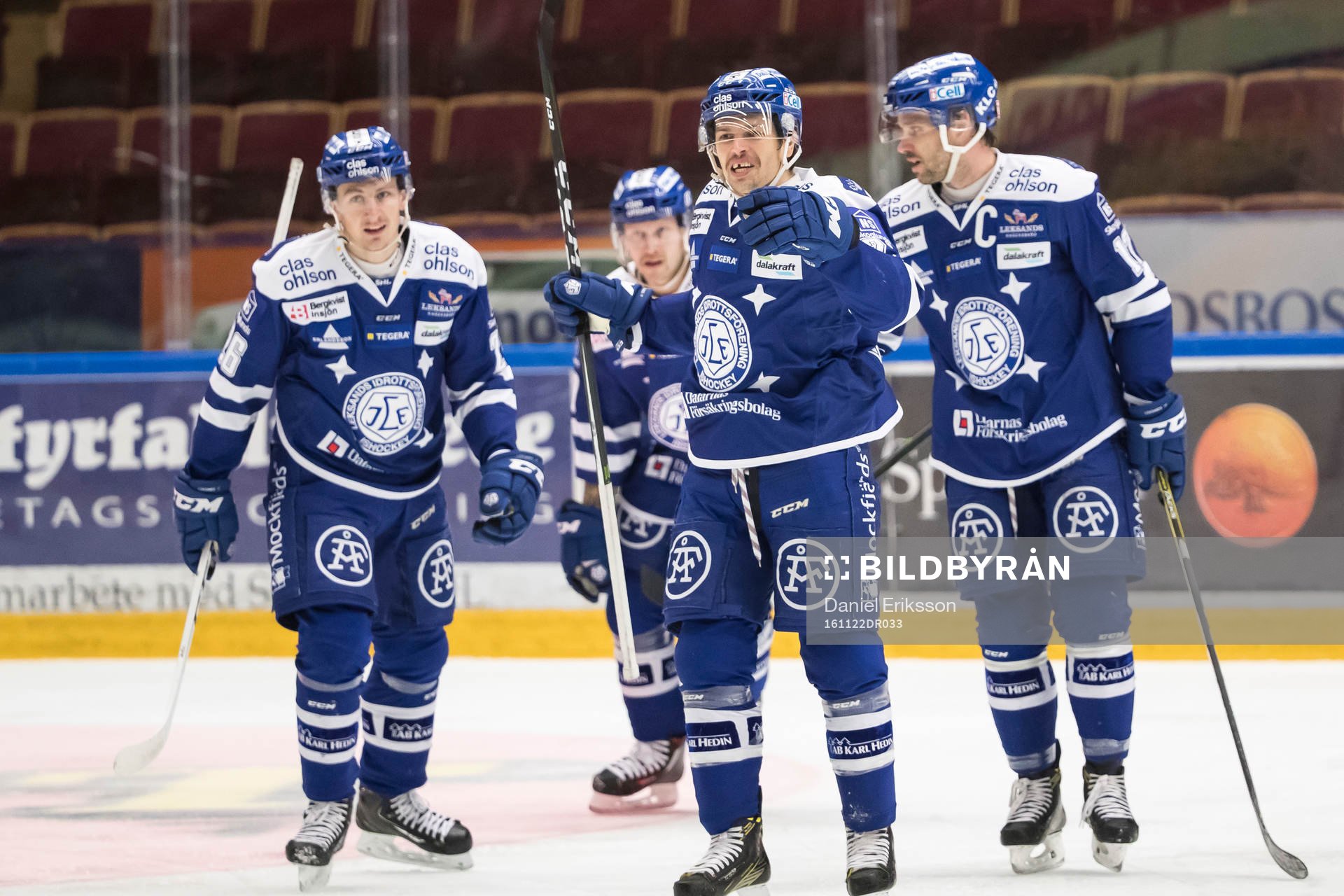 Leksands Eric Castonguay jublar