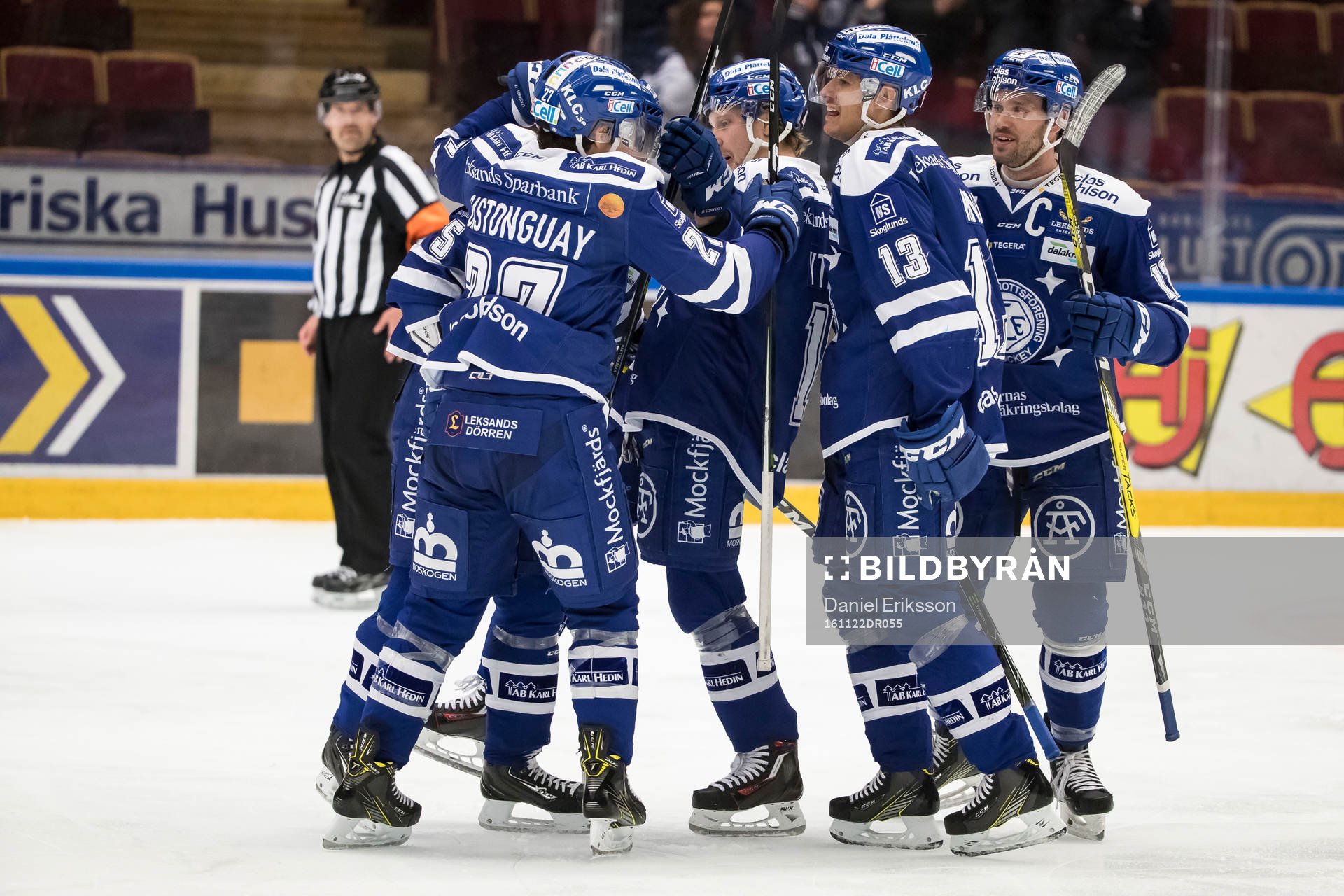 Leksands Eric Castonguay Jon Knuts Jesper Ollas jublar