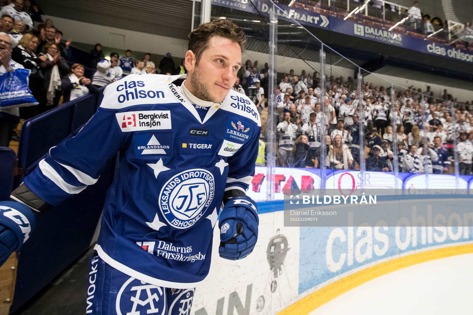Leksands Ben Youds utsedd till matchens krigare i