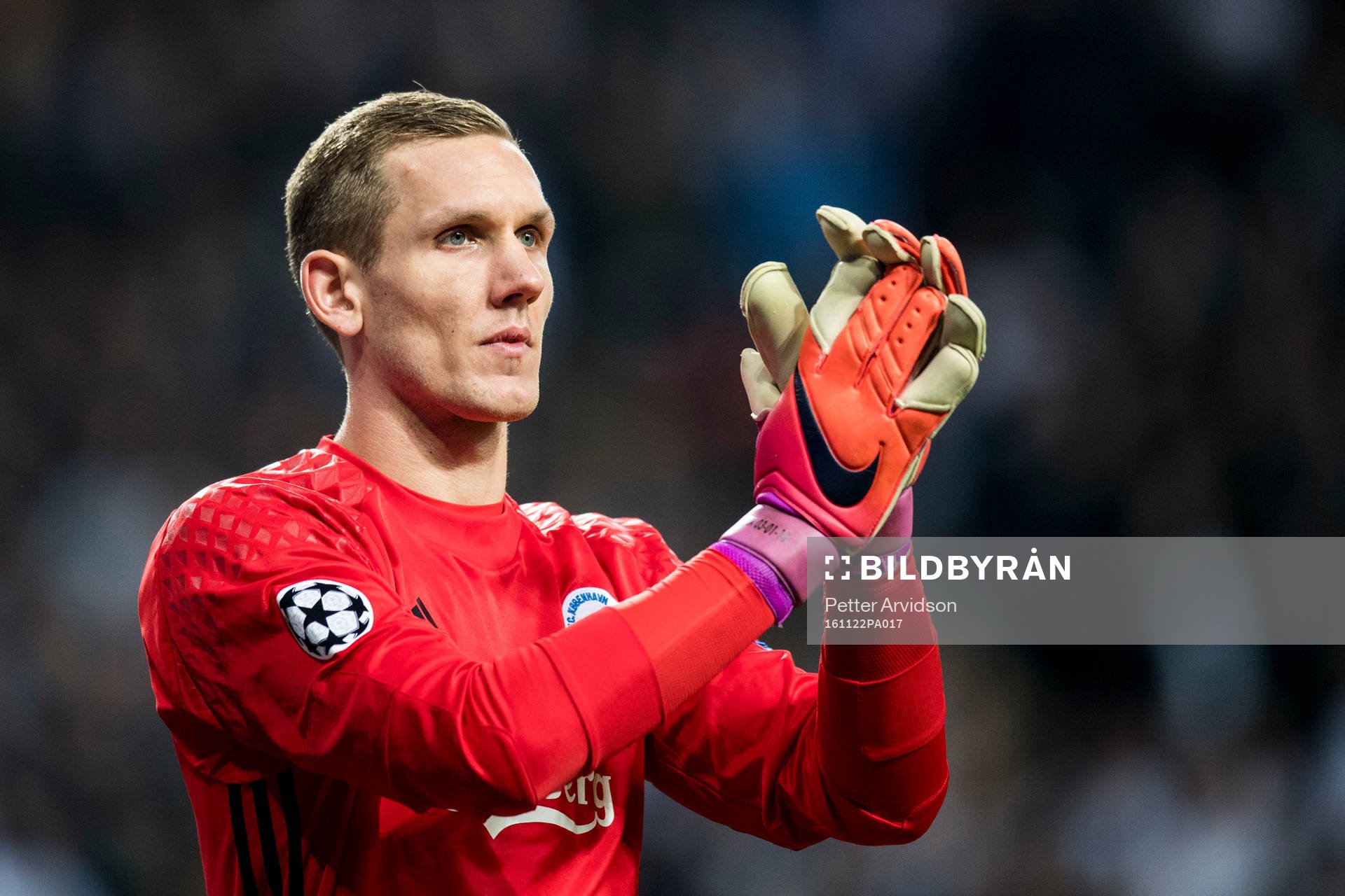 FC Köpenhamns målvakt Robin Olsen