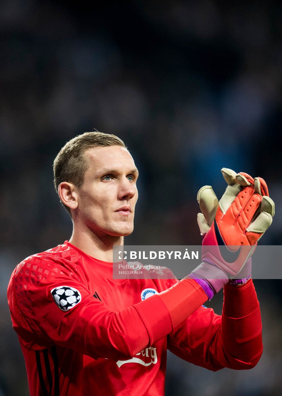 FC Köpenhamns målvakt Robin Olsen