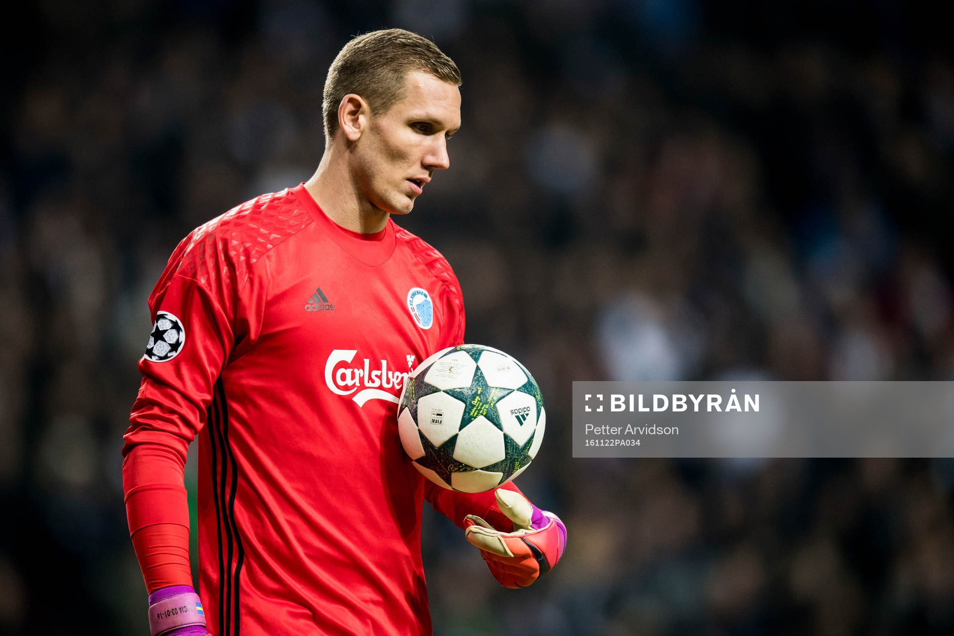 FC Köpenhamns målvakt Robin Olsen