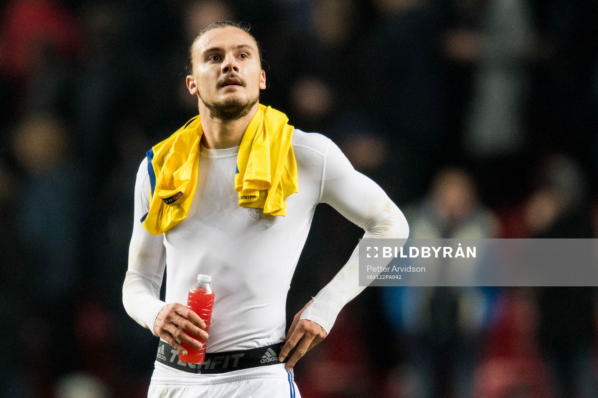 FC Köpenhamns Erik Johansson deppar