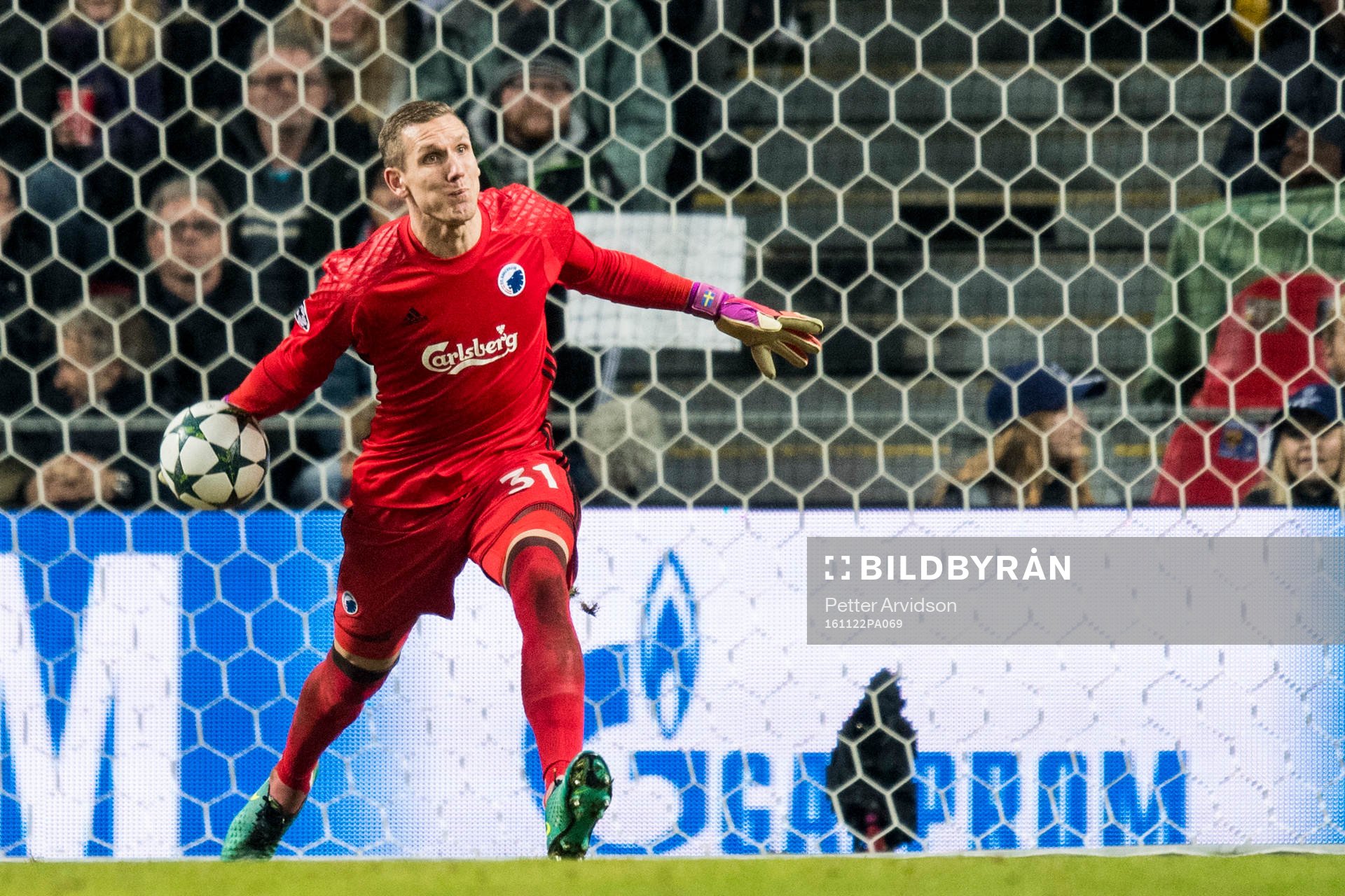 FC Köpenhamns målvakt Robin Olsen
