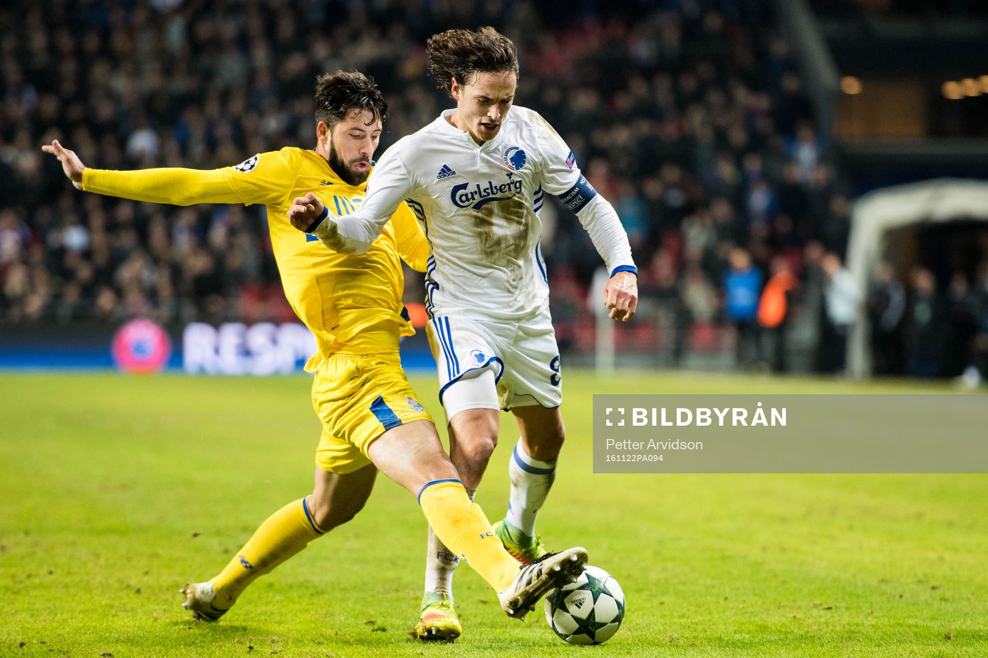 Portos Felipe och FC Köpenhamns Thomas Delaney