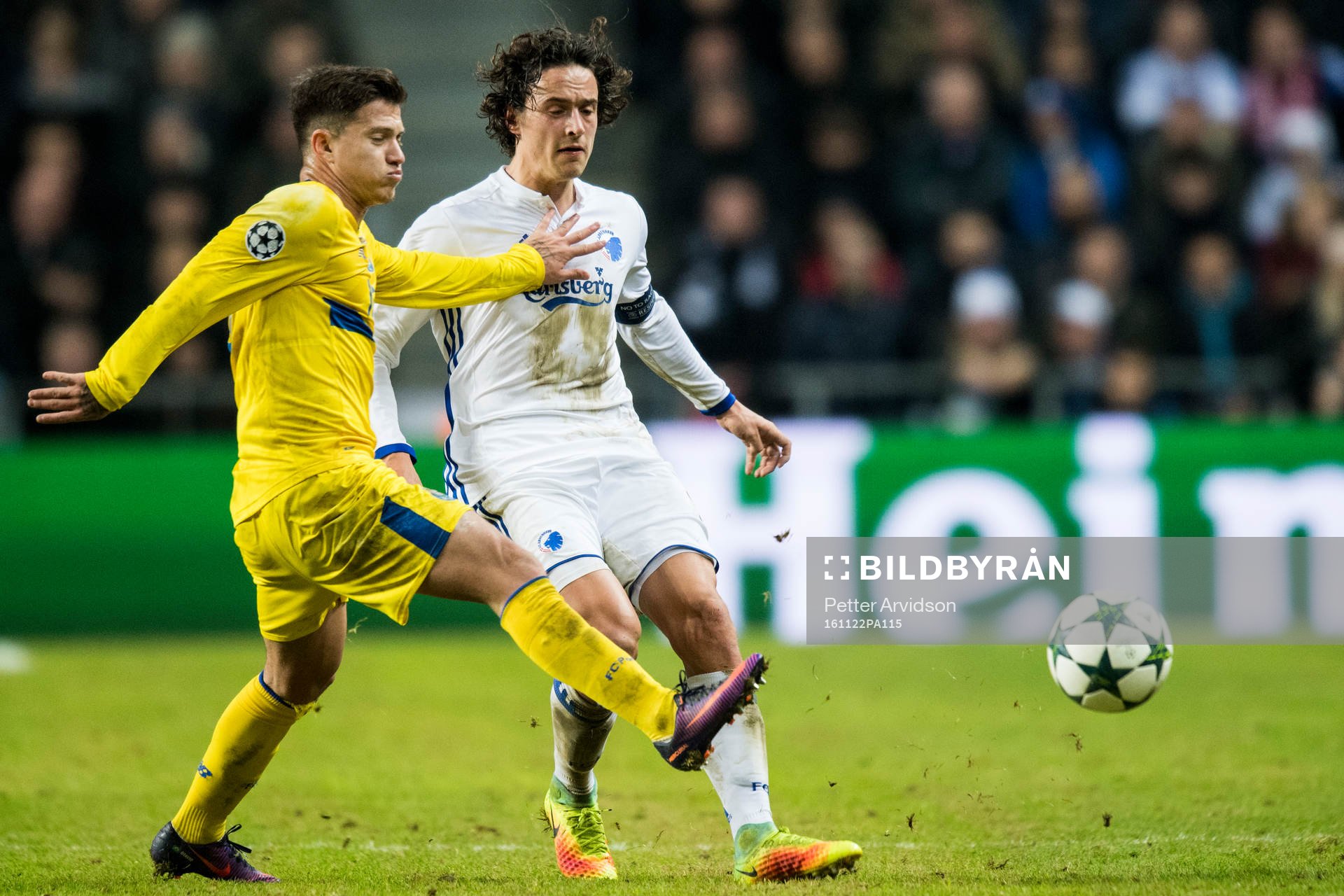 Portos Otavio och FC Köpenhamns Thomas Delaney
