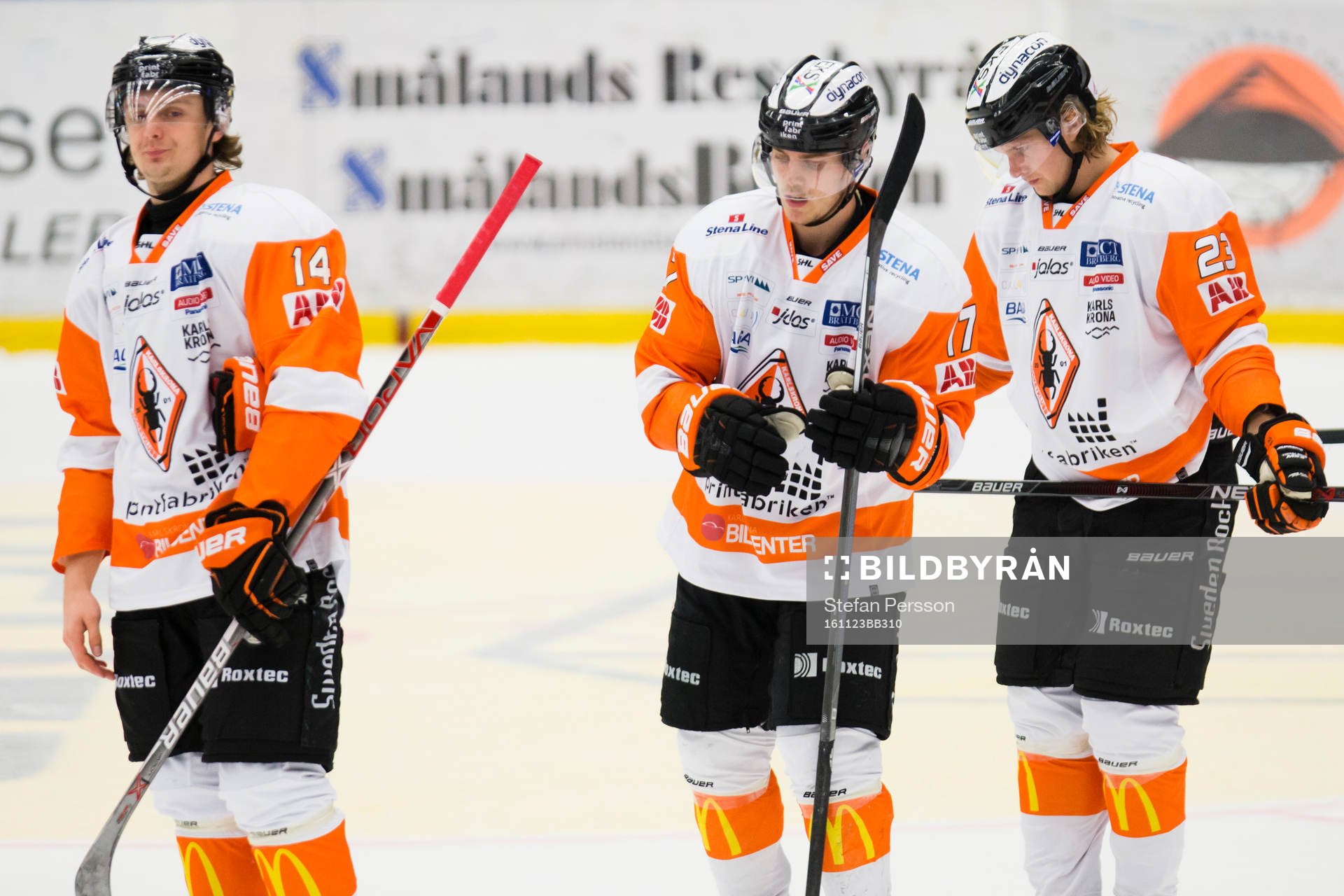 Karlskronas Alexander Heiver, Joel Kellman och Viktor