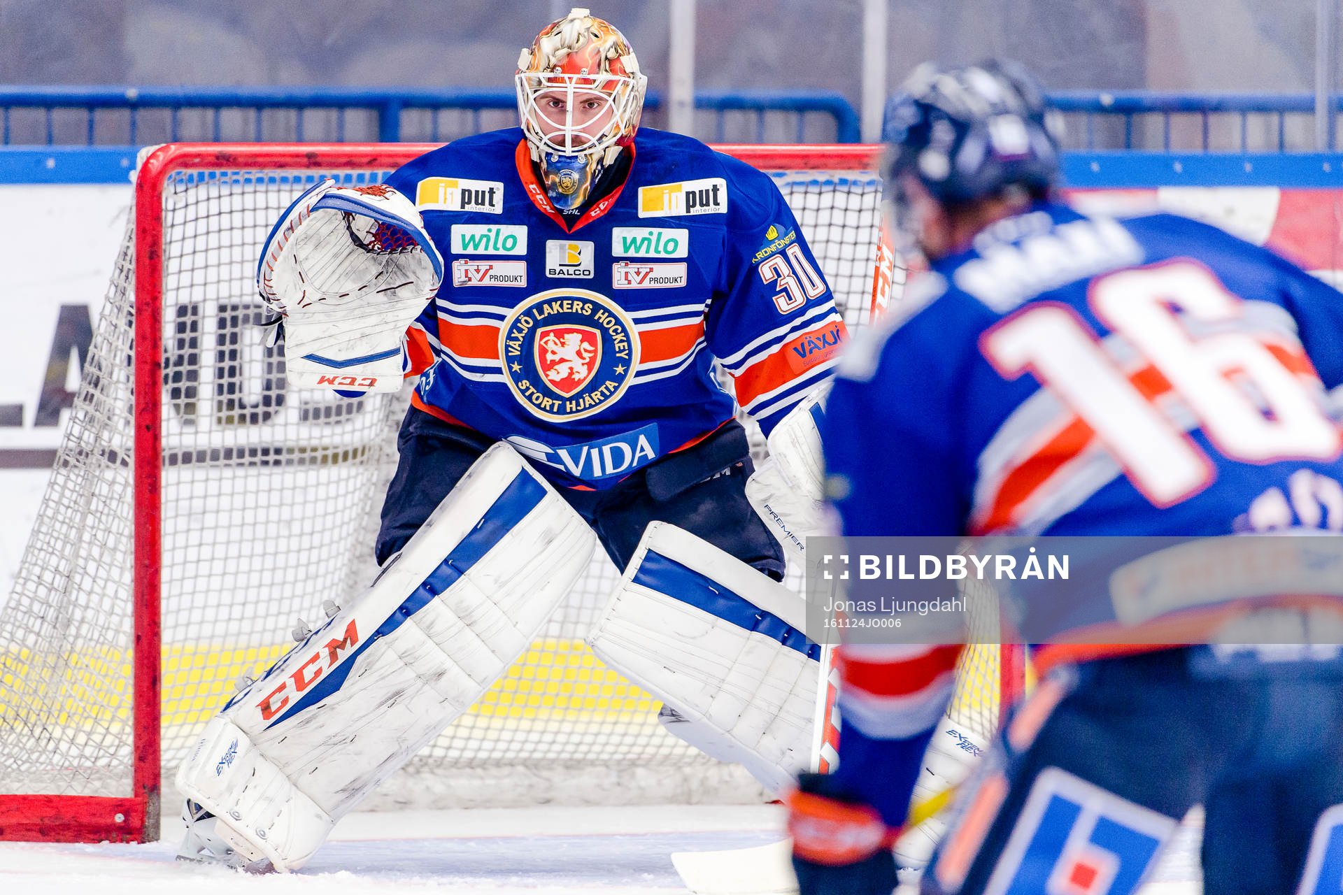 Växjös målvakt Joacim Eriksson