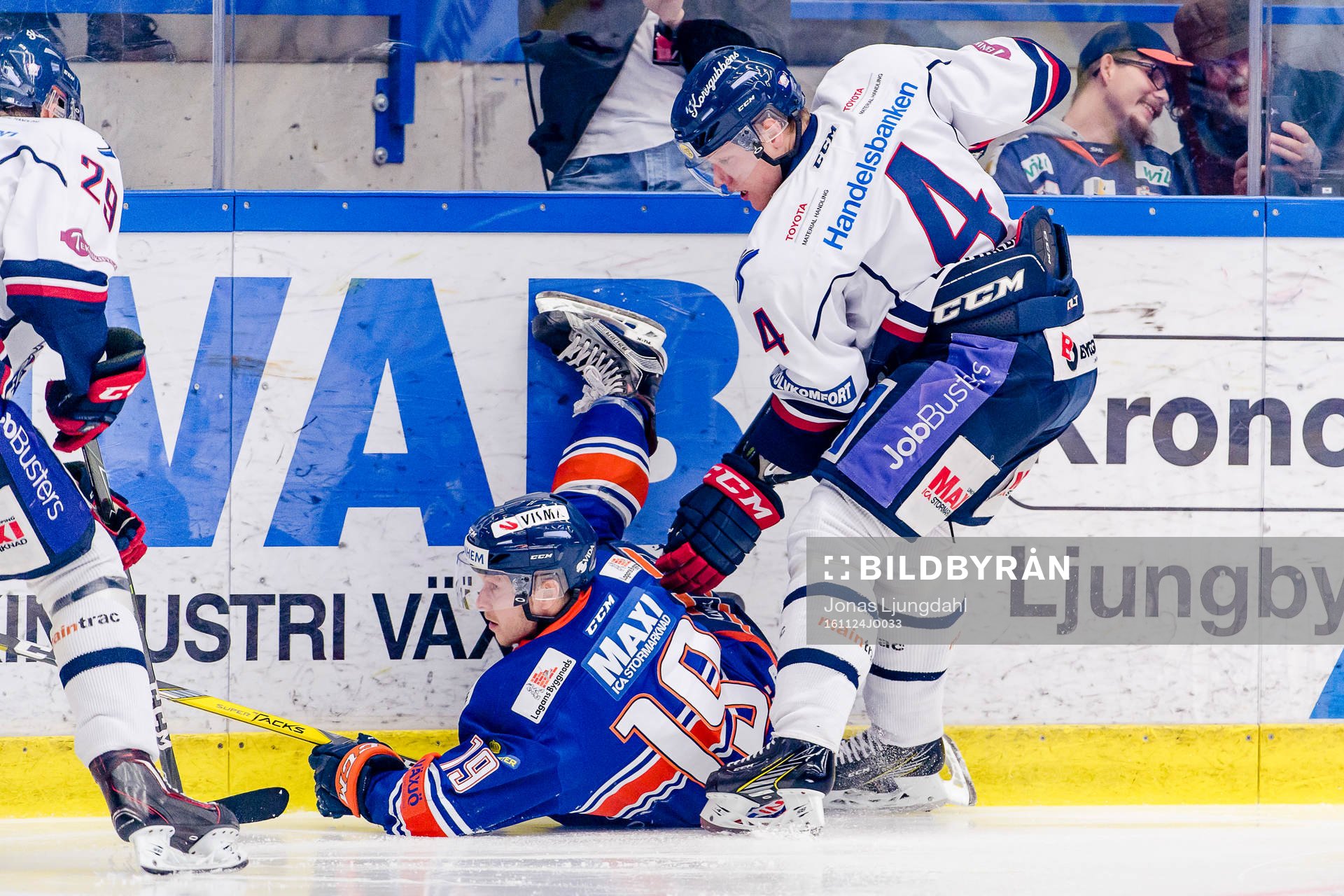 Växjös Tuomas Kiiskinen faller