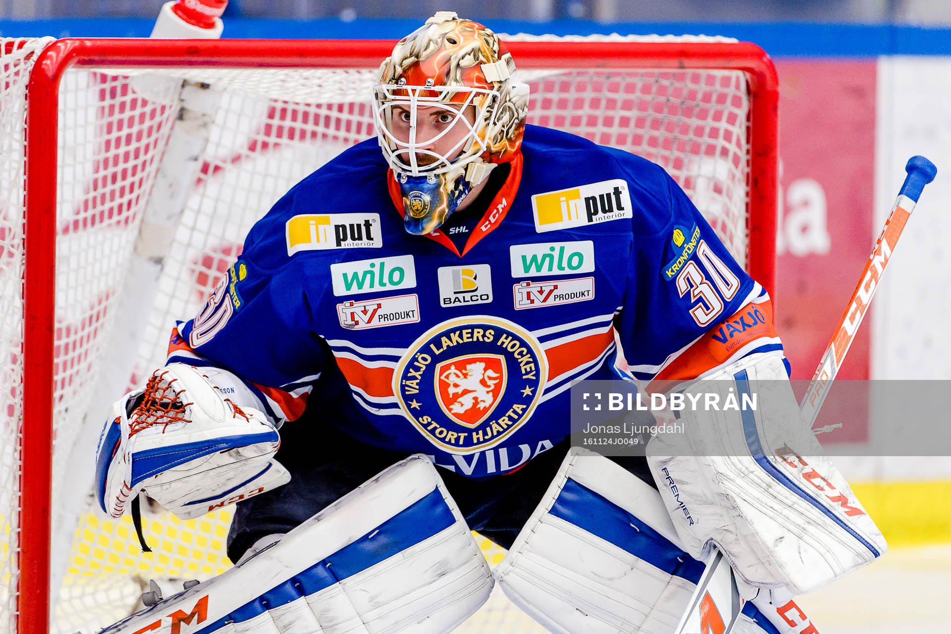 Växjös målvakt Joacim Eriksson