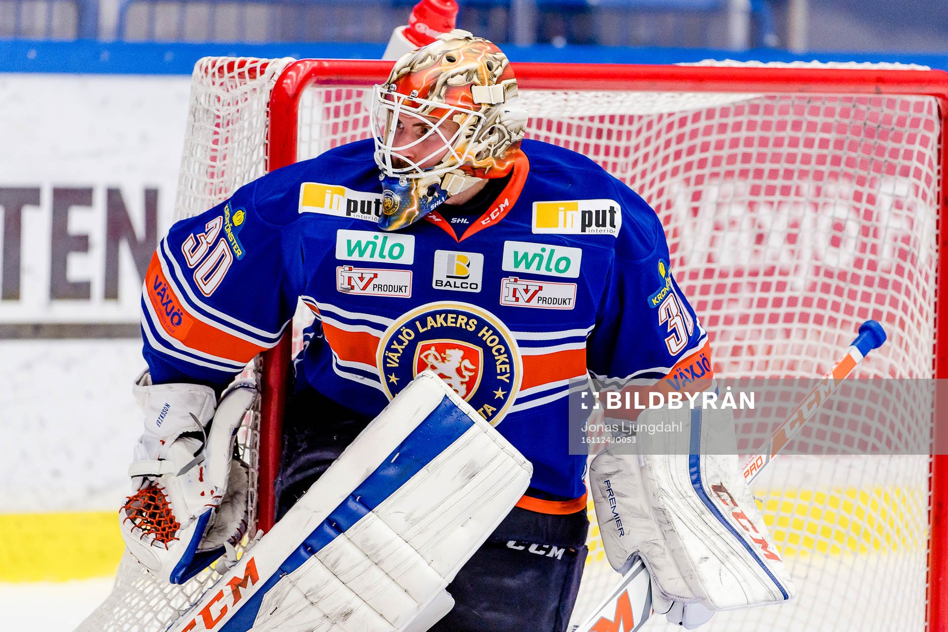 Växjös målvakt Joacim Eriksson