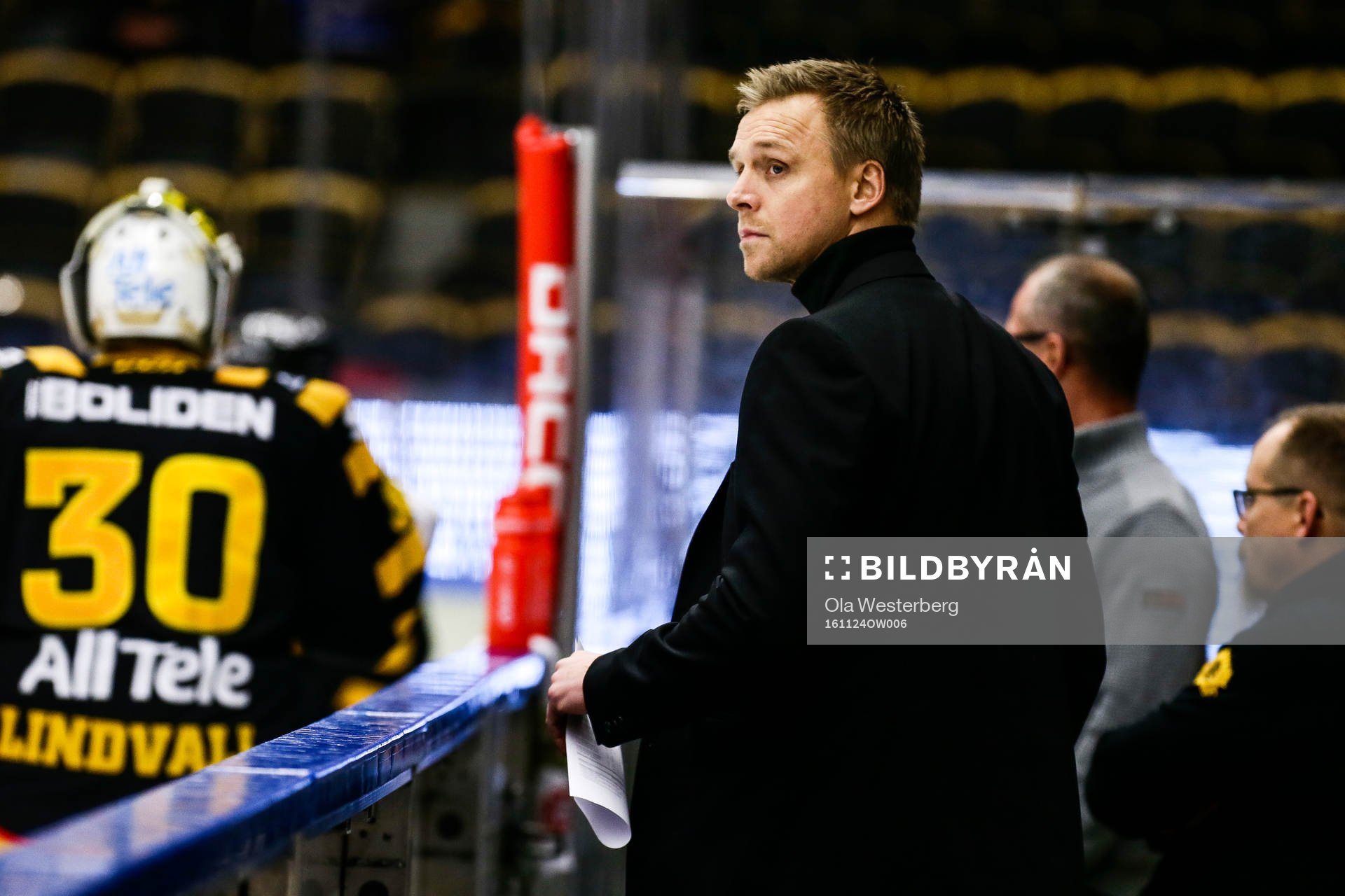Skellefteås assisterande tränare Bert Robertsson