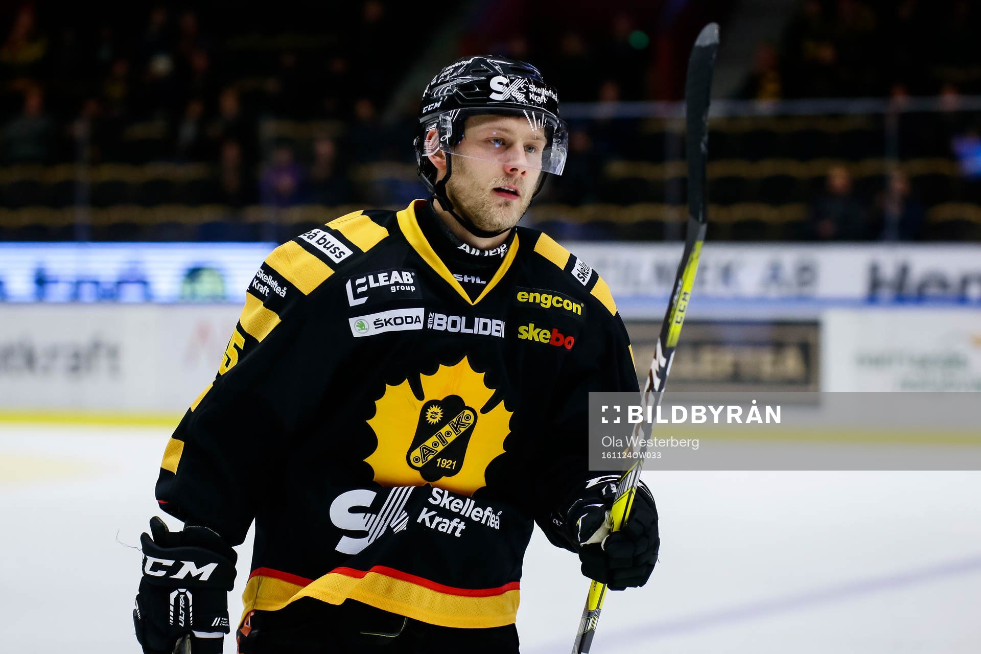 Skellefteås Oscar Möller jublar