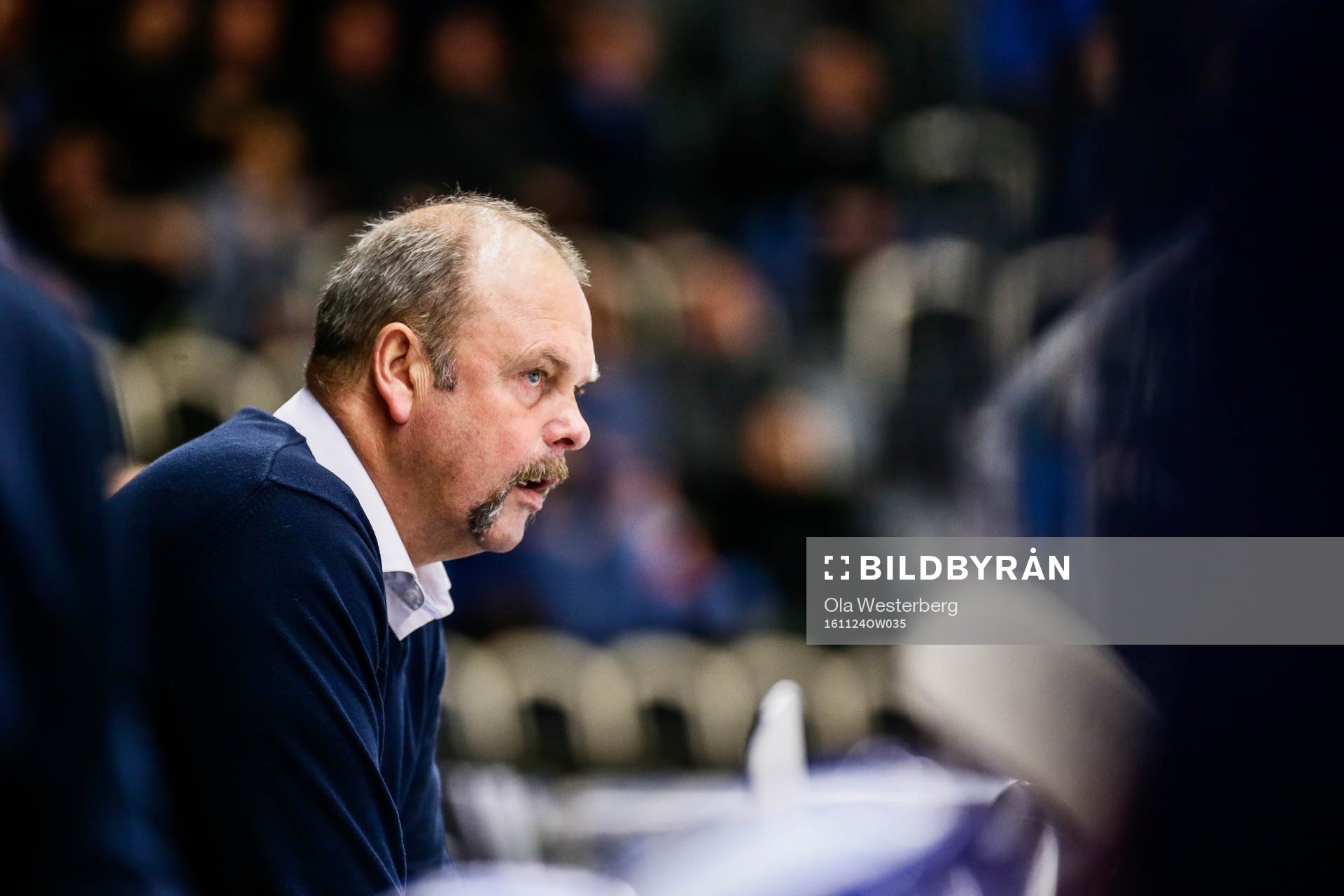 Leksands tränare Per-Erik Johnsson