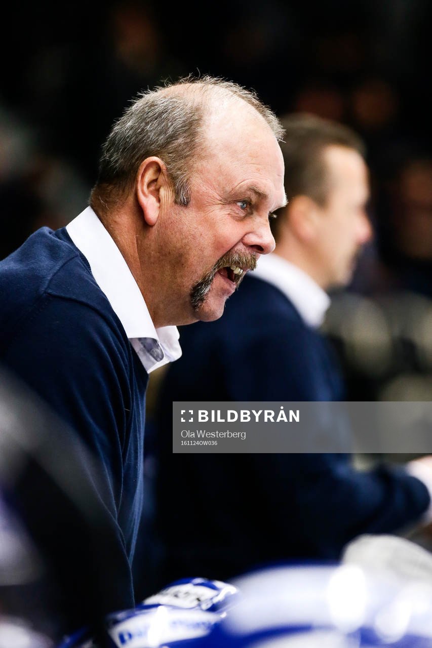 Leksands tränare Per-Erik Johnsson
