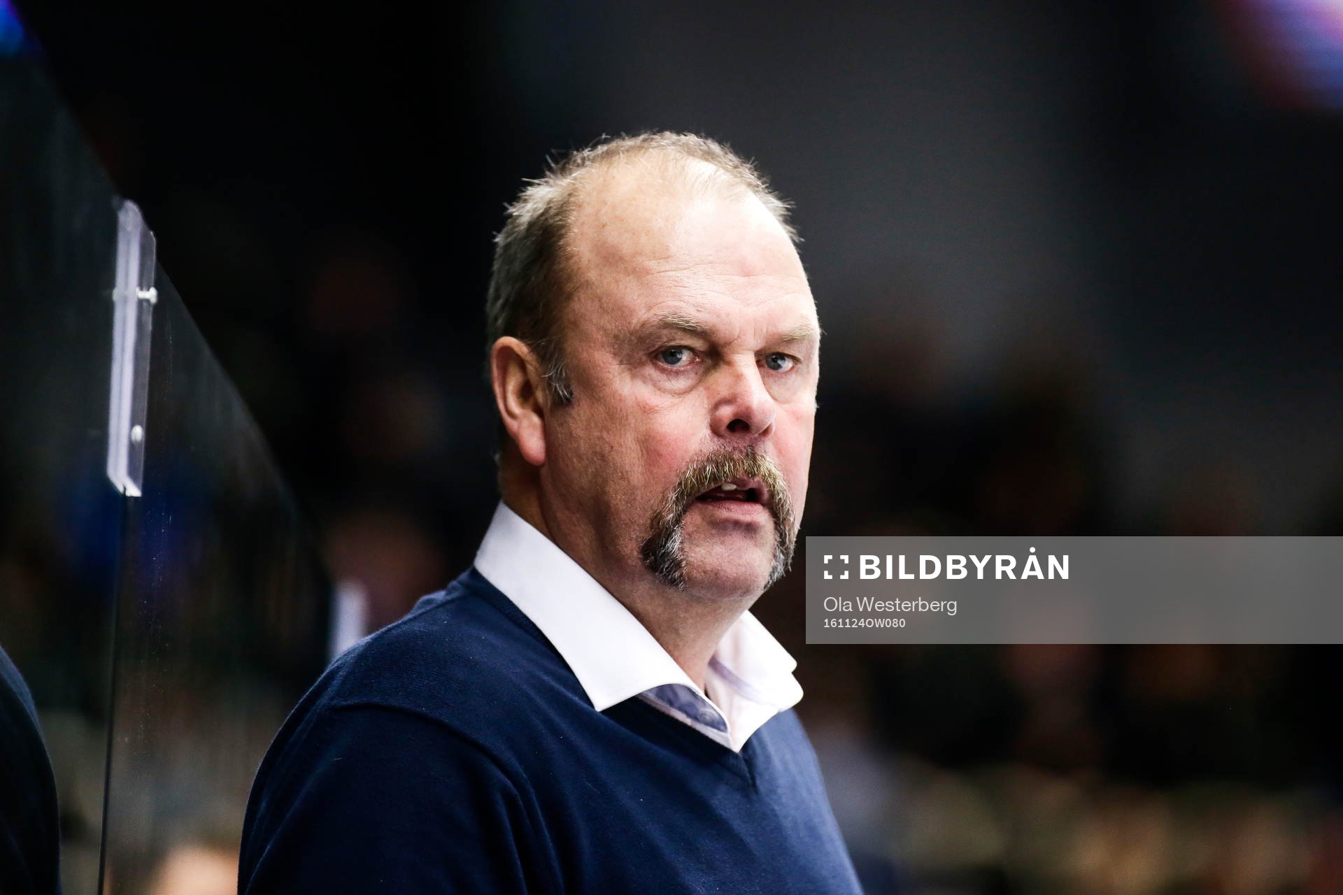 Leksands tränare Per-Erik Johnsson
